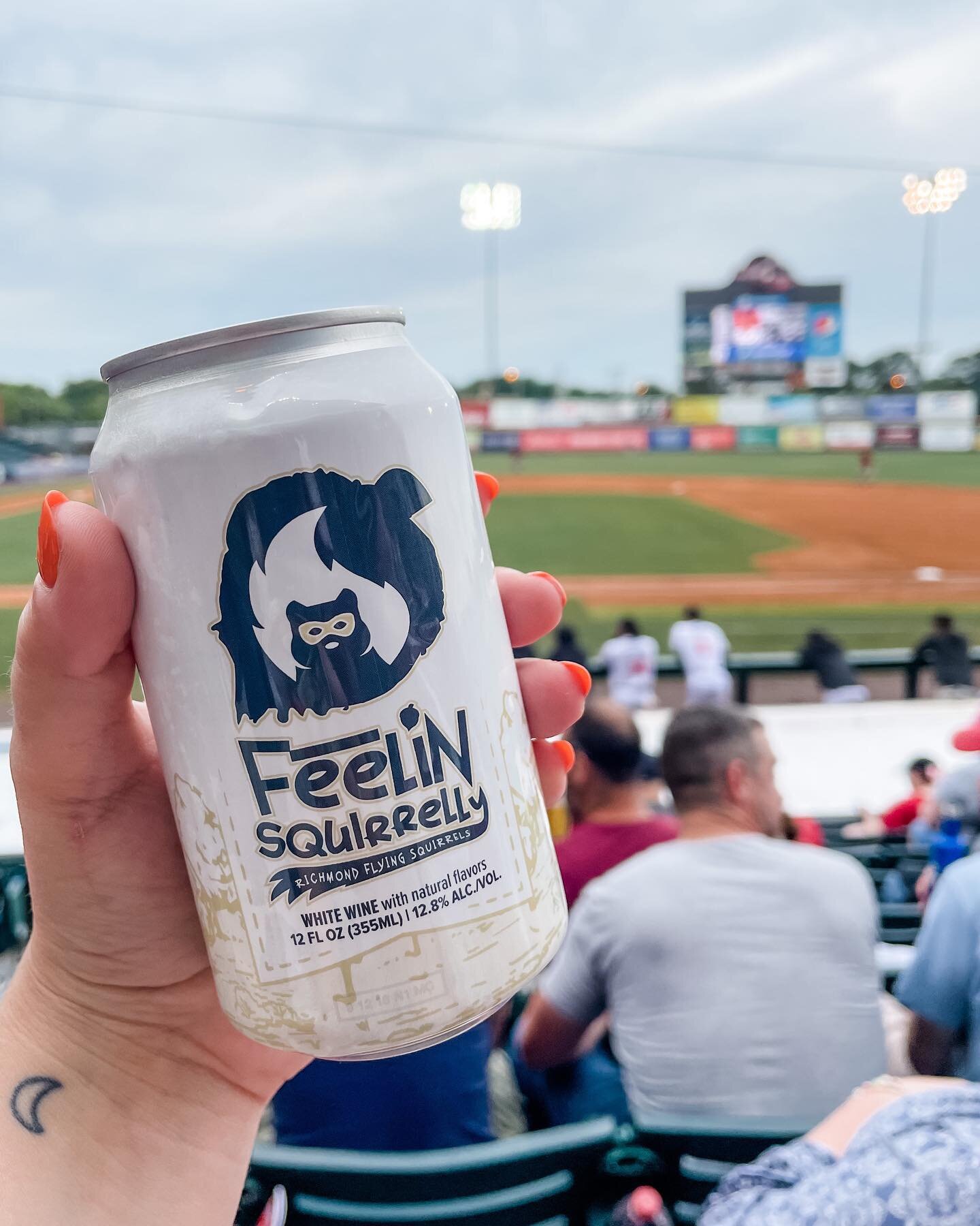 Did you know? Wednesday = &ldquo;Wine &amp; K-9s&rdquo; night at The Diamond ⚾️🍷🐶
⠀⠀⠀⠀⠀⠀⠀⠀⠀
Enjoy $5 glasses of wine at @gosquirrels games on Wednesdays from 5:30 - 7:30 pm, available at the wine cart located in the Funnville Fan Zone on the main c