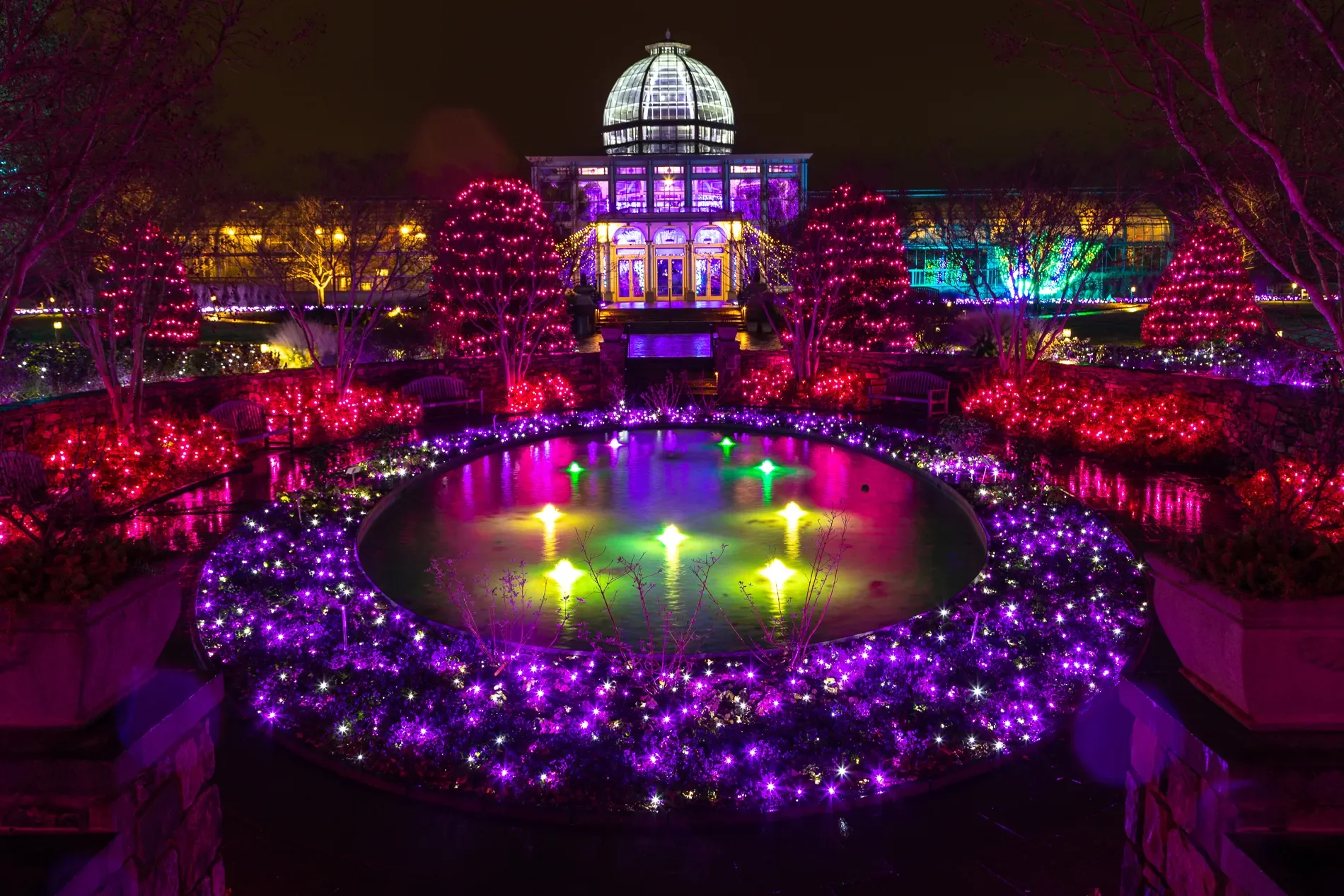 Dominion Energy Gardenfest of Lights at Lewis Ginter Botanical Garden