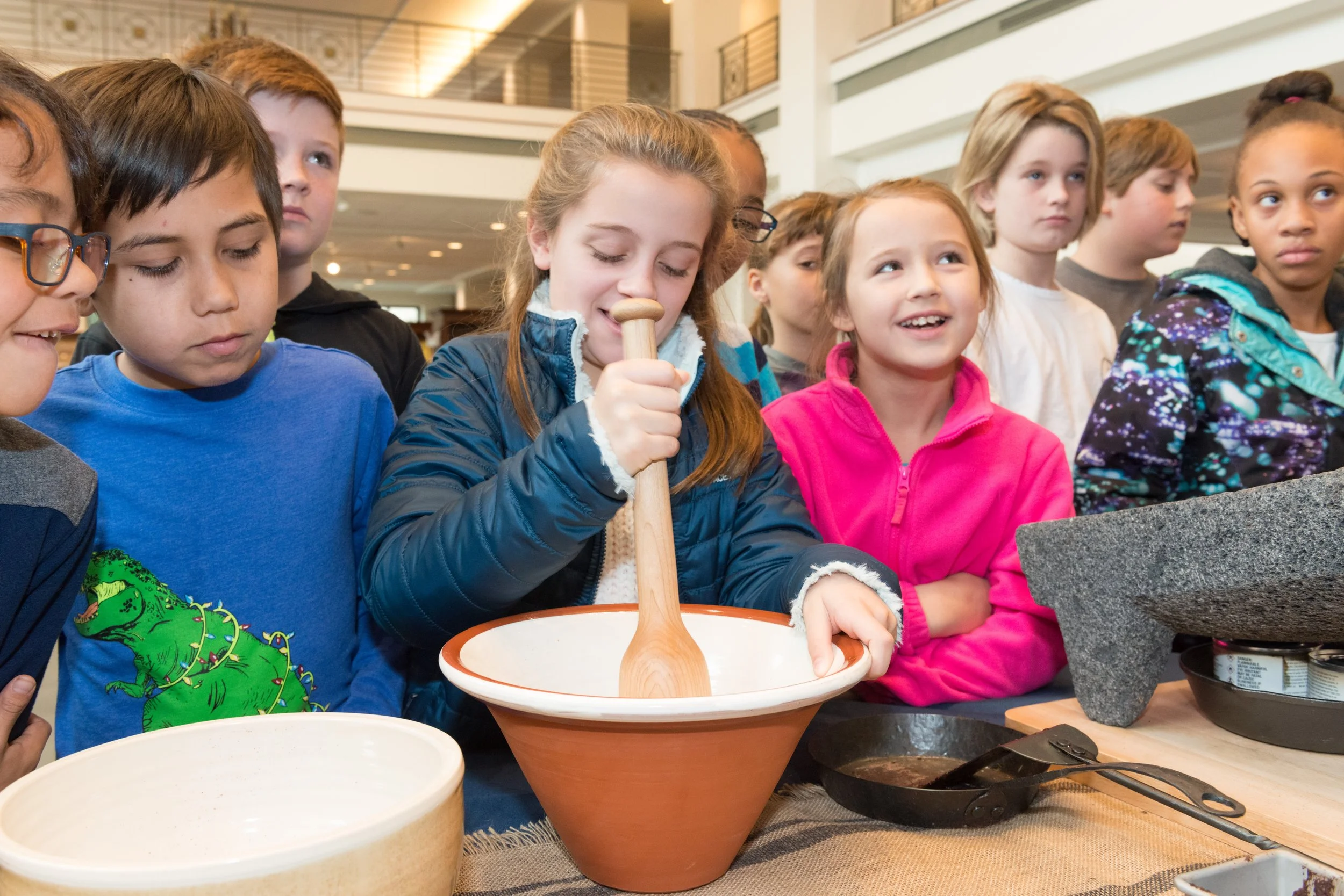 18th Century Chocolate Making Demonstration 