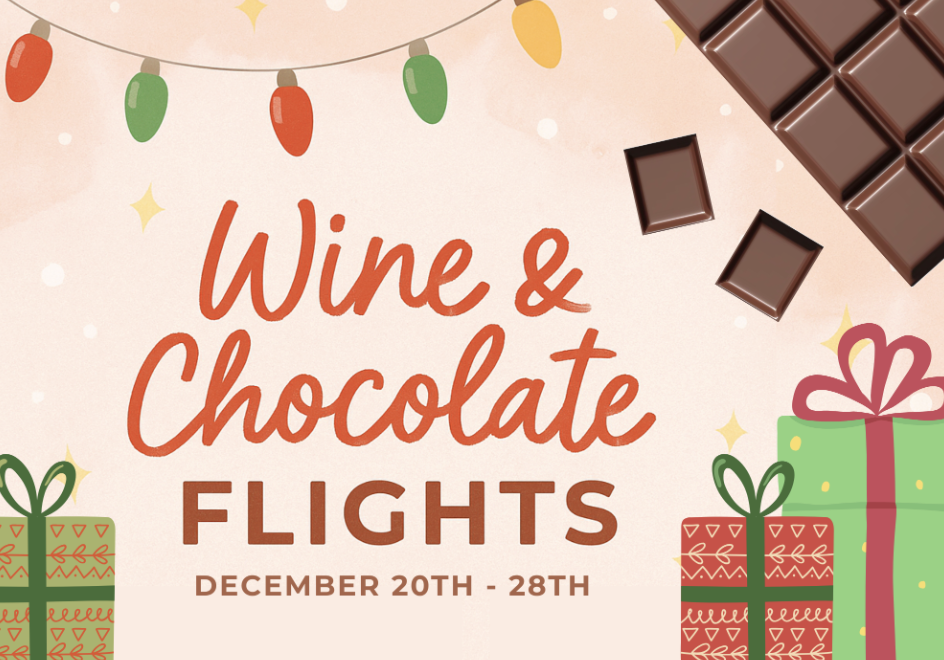 Wine &amp; Chocolate Pairing Flights