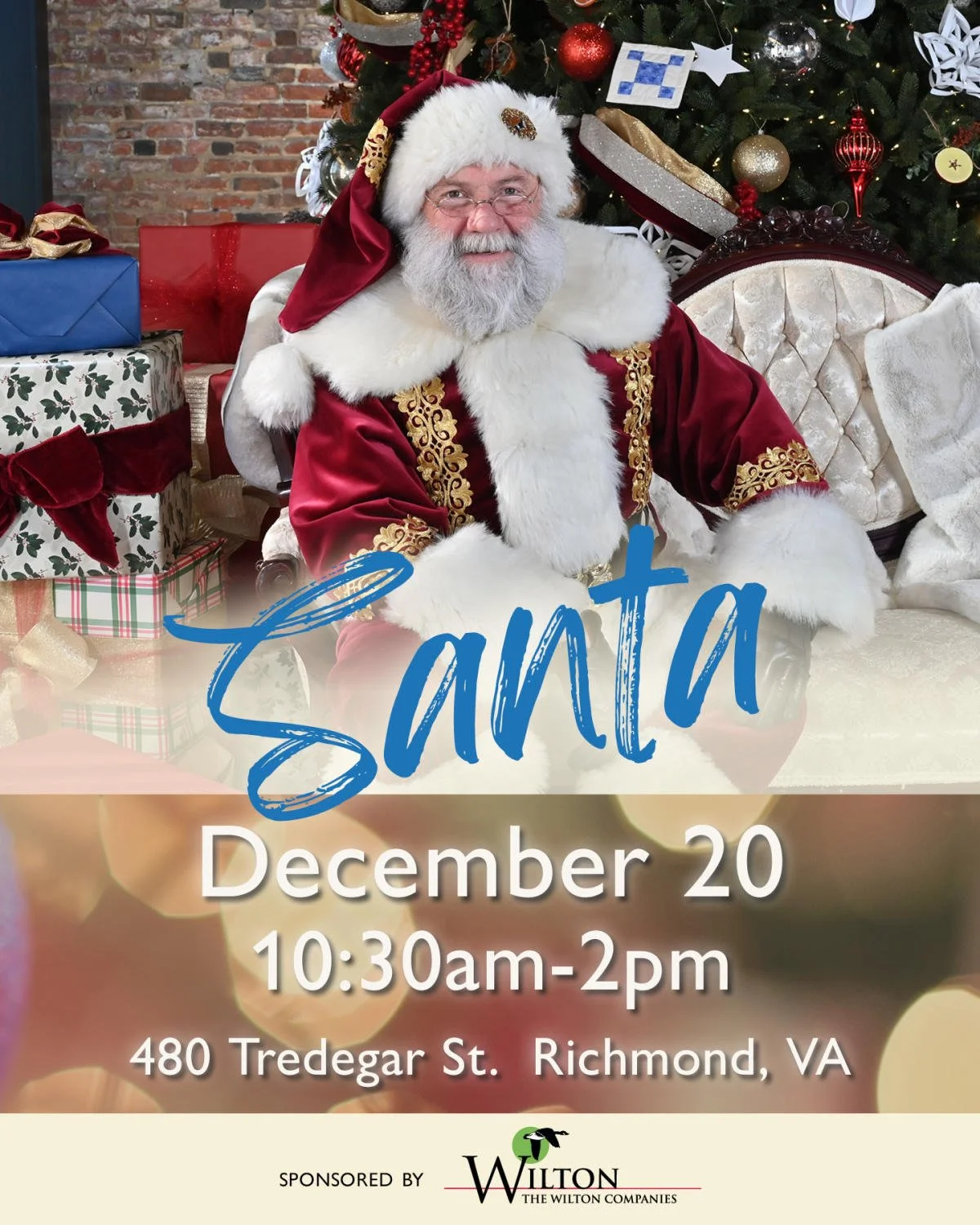 Santa Visiting Tredegar!