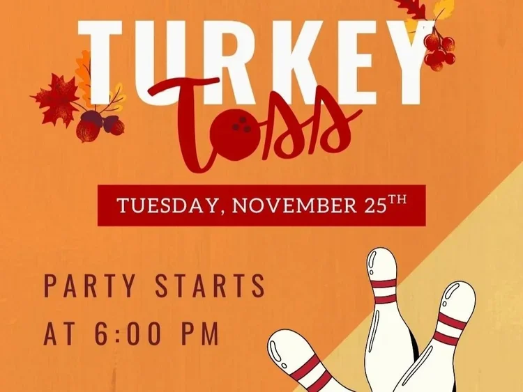 TURKEY TOSS at River City Roll