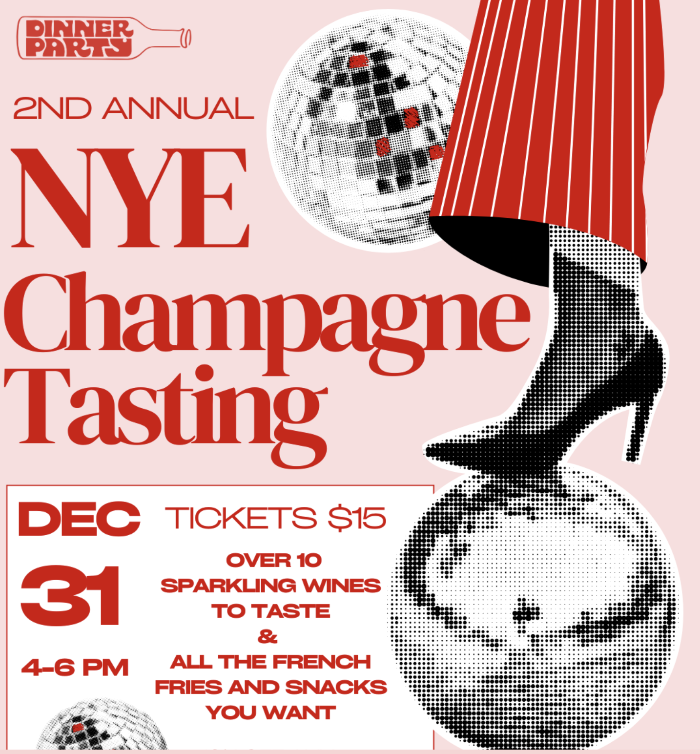 2nd Annual NYE Champagne-Palozza Tasting