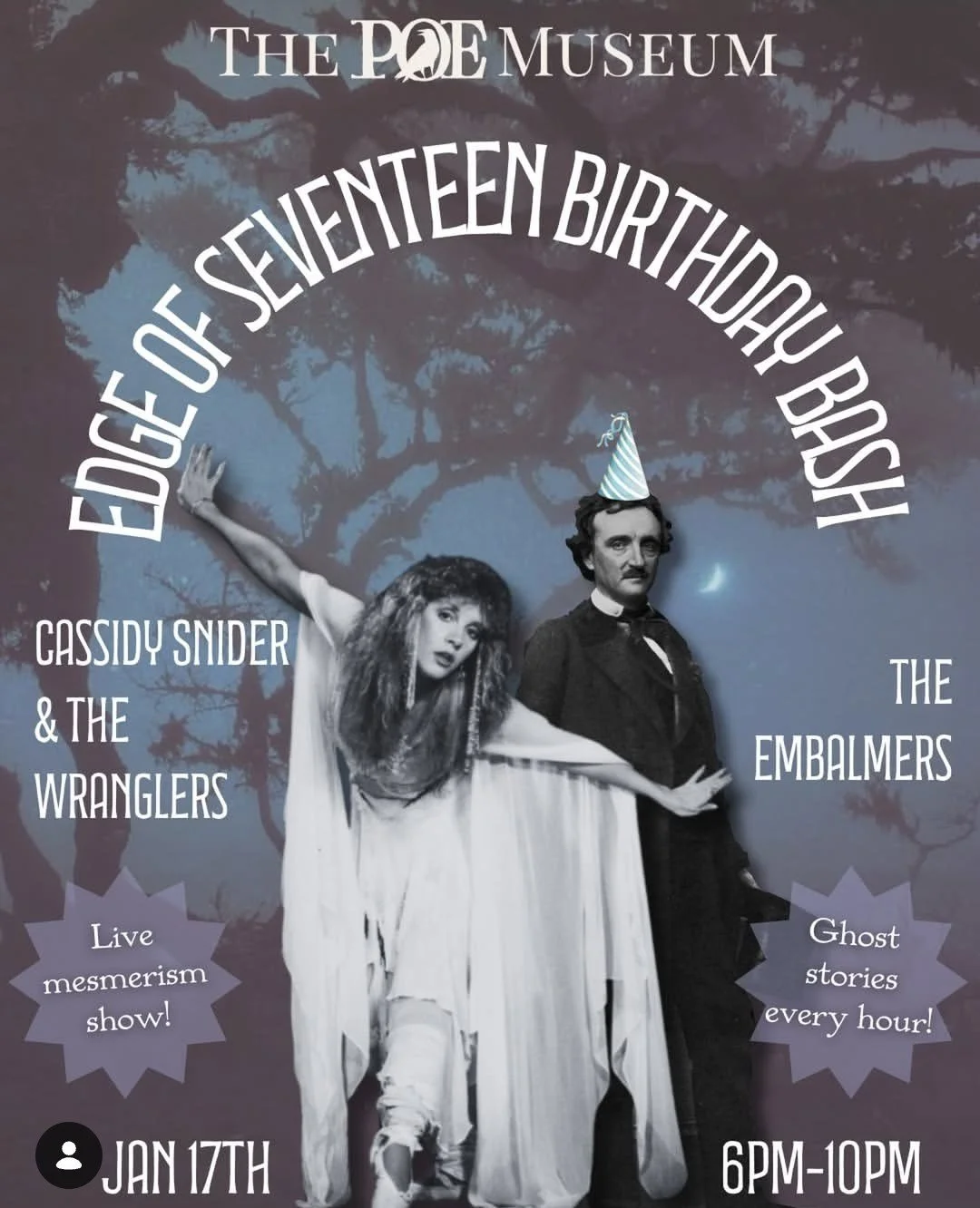 Edgar A's Birthday Bash at The Poe Museum