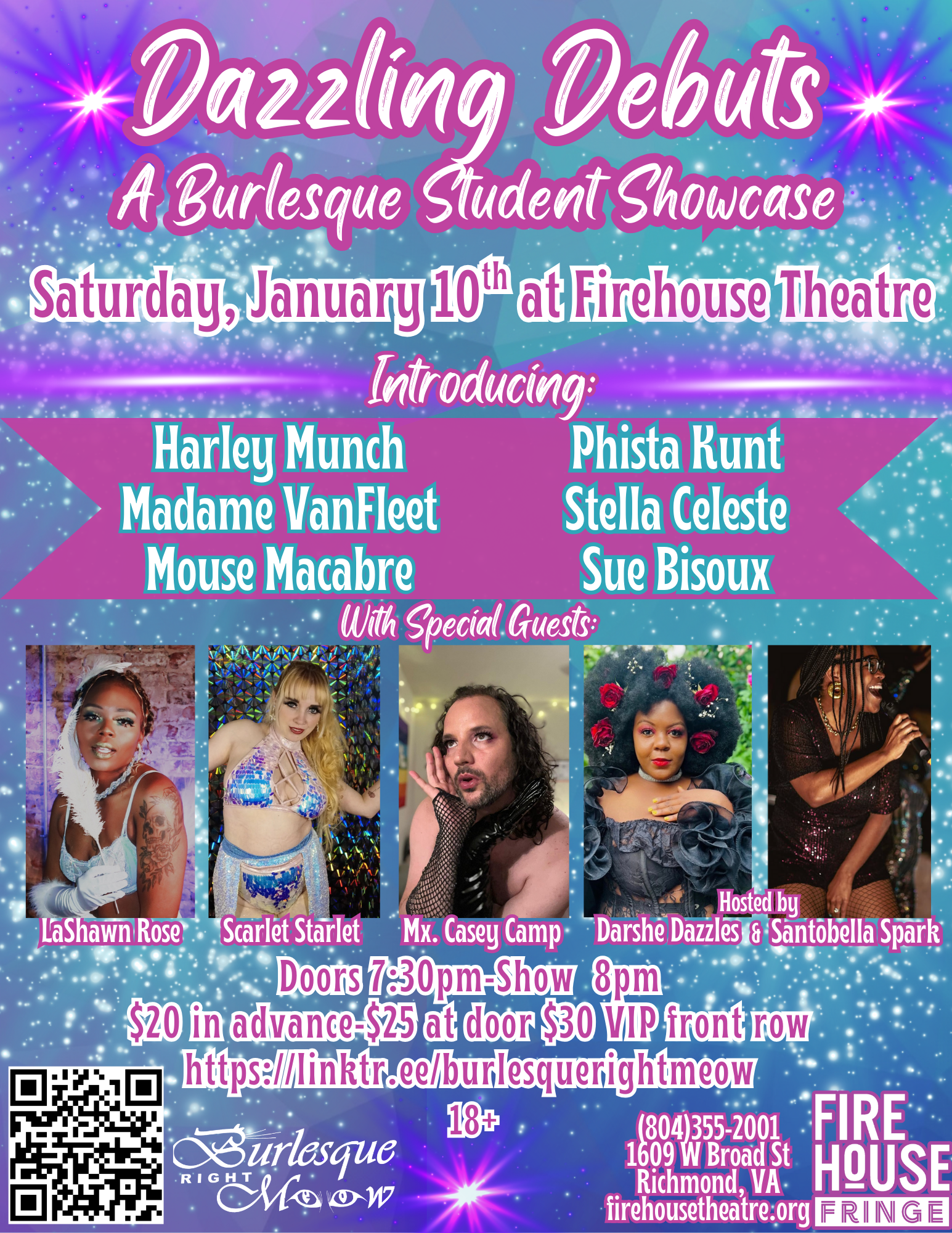 Dazzling Debuts: A Burlesque Student Showcase