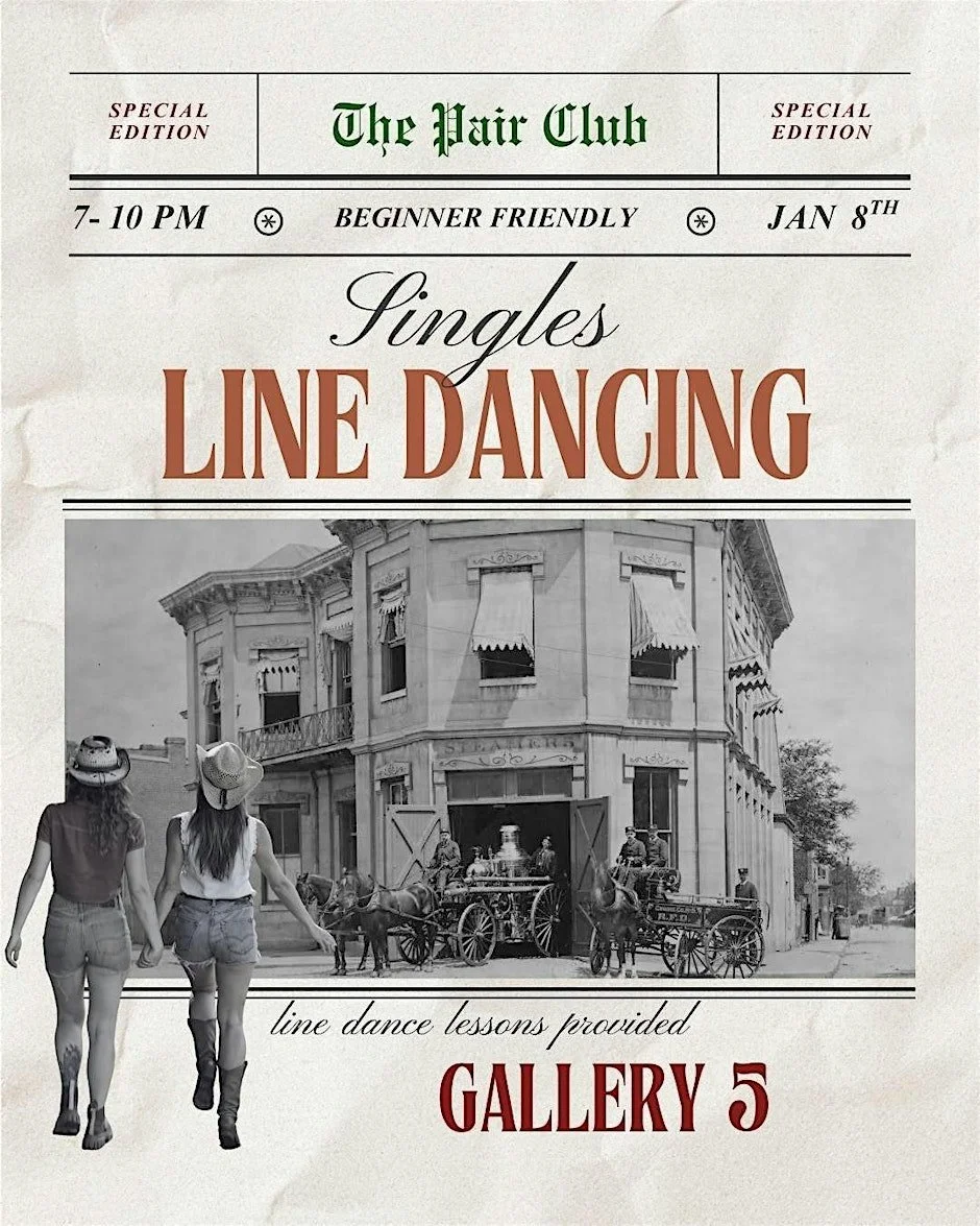 Singles Line Dancing at Gallery5!