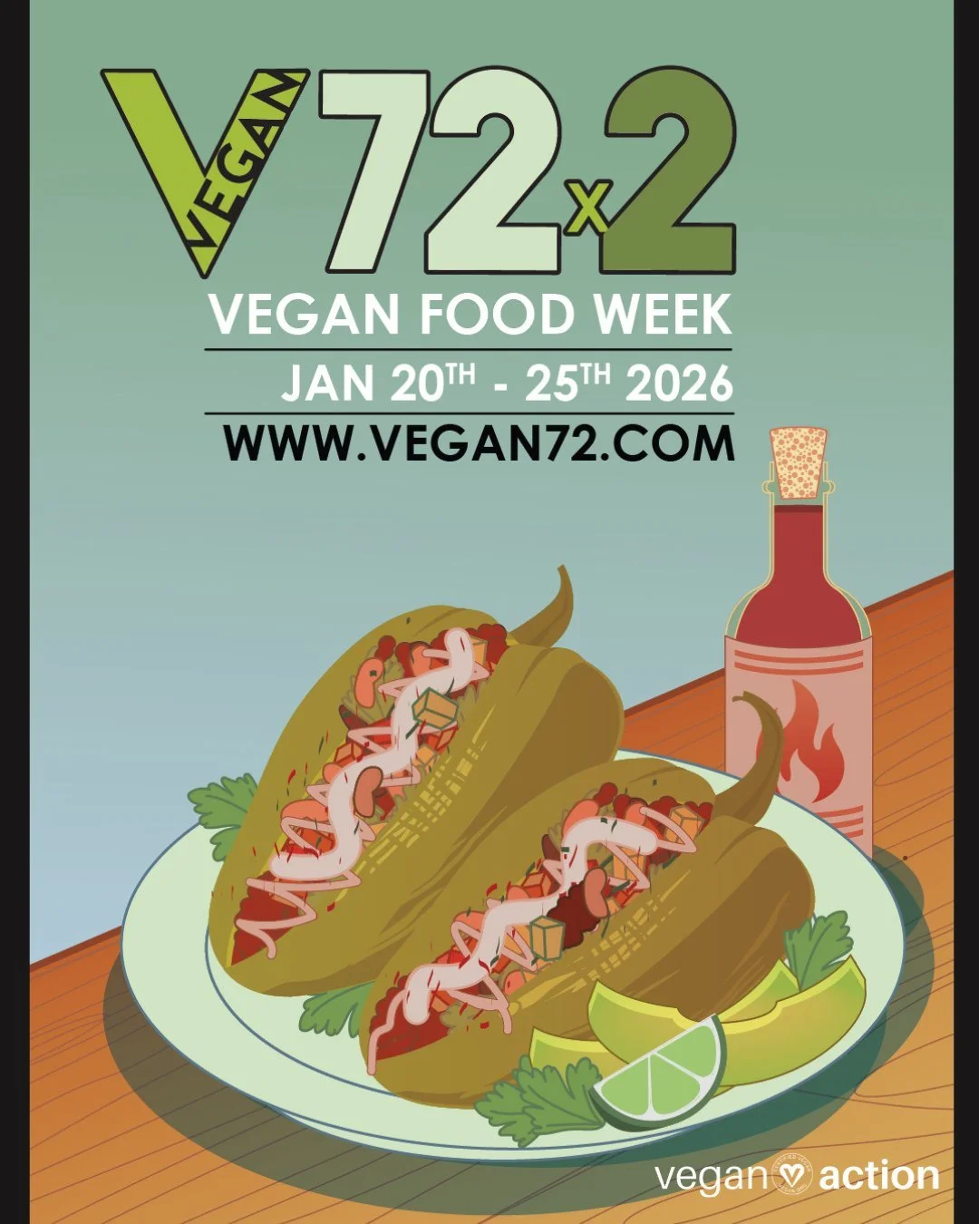 RVA’s 9th Annual  Vegan Food Week: V72x2 2026