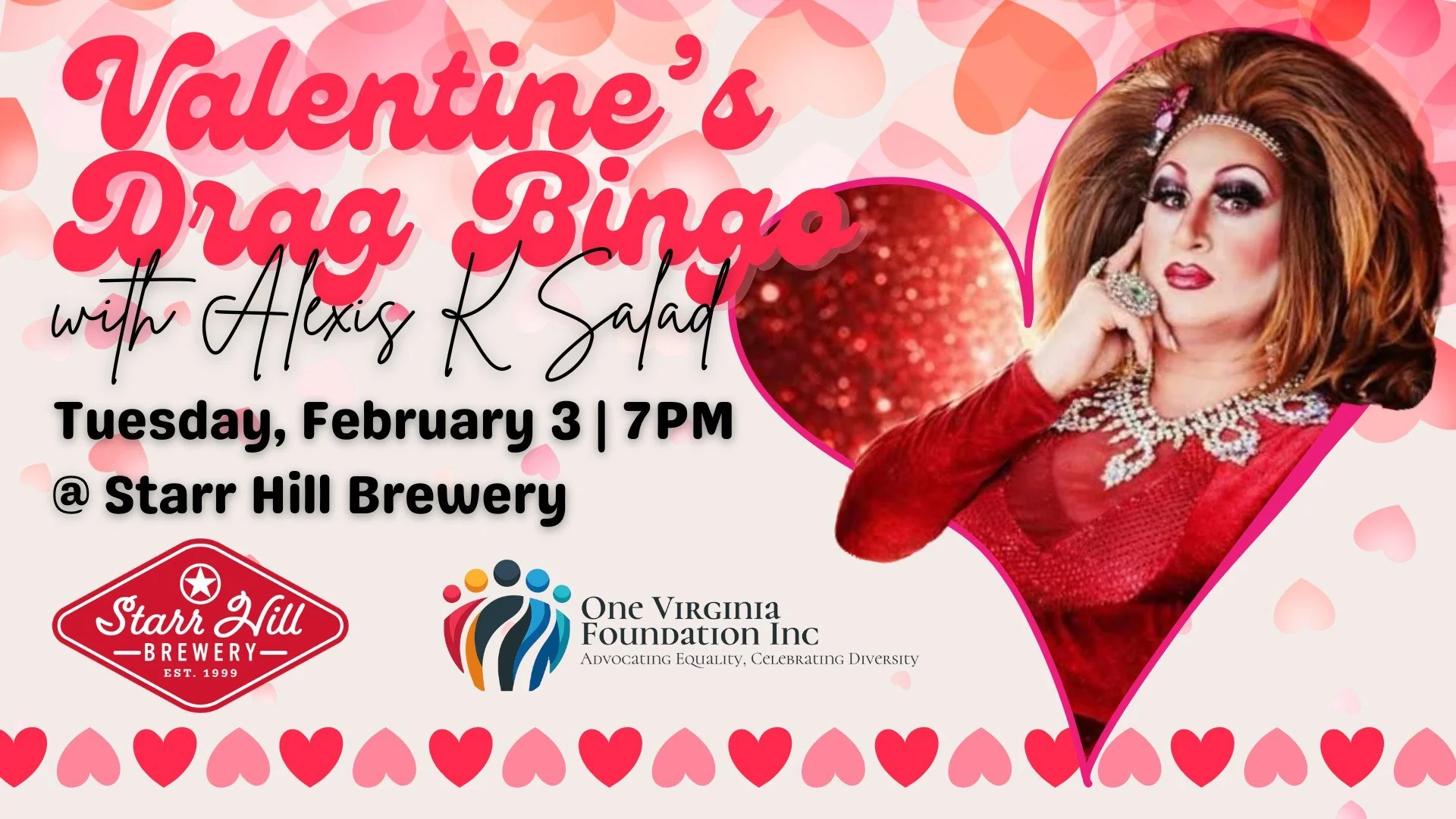 Valentine's Drag Bingo