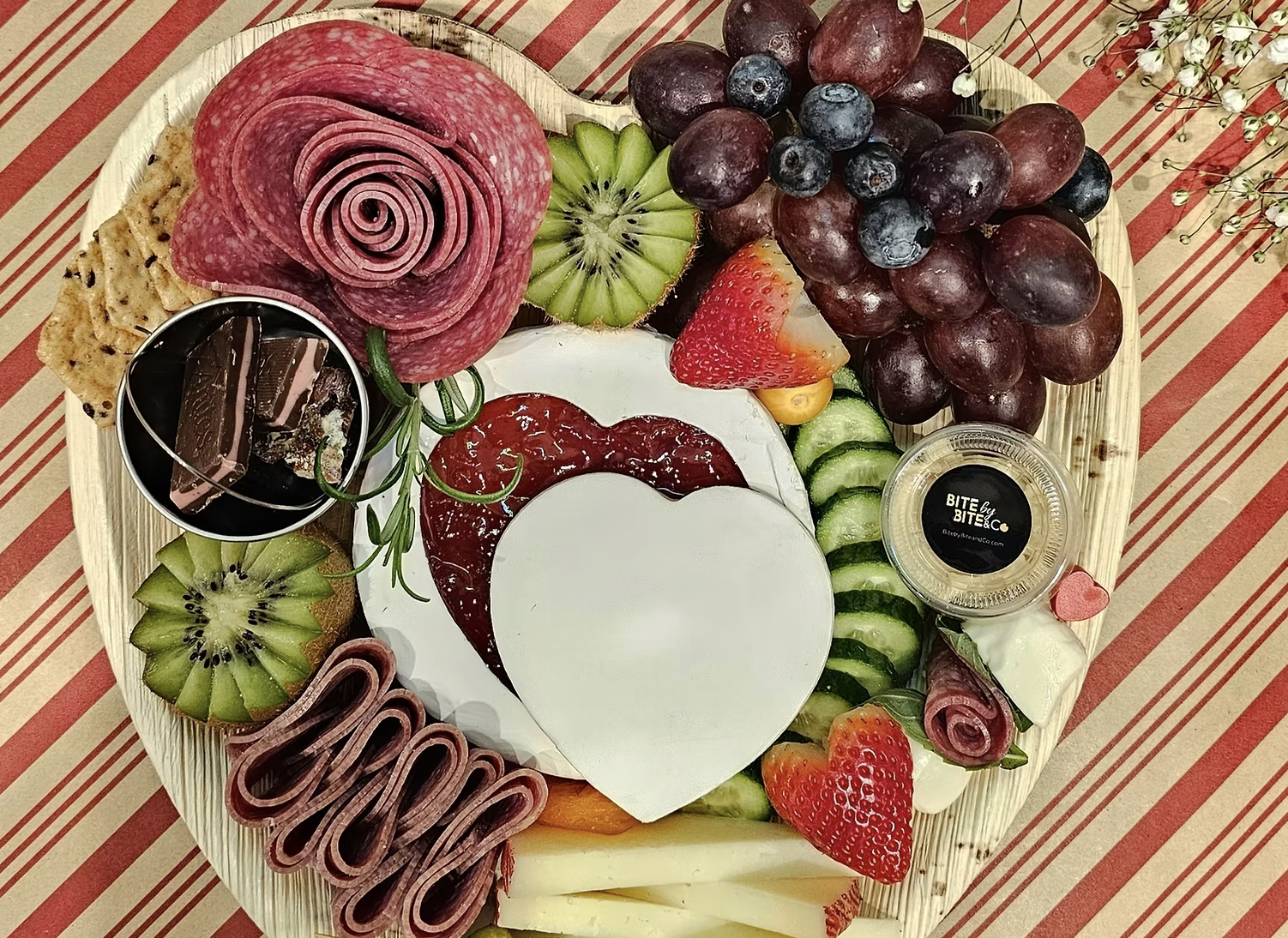 Bite By Bite &amp; Co's "For The Love Of Cheese" Valentine's Charcuterie Workshop