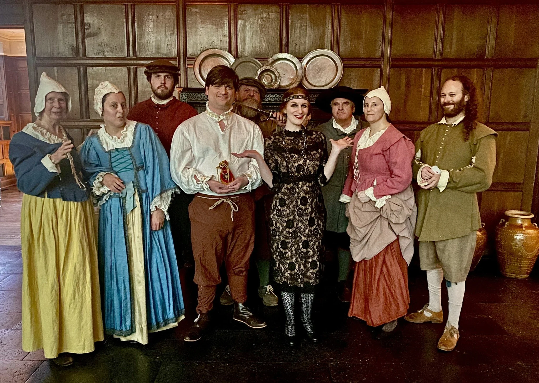 Murder at the Manor: A Time Traveling Mystery Living History Tour 