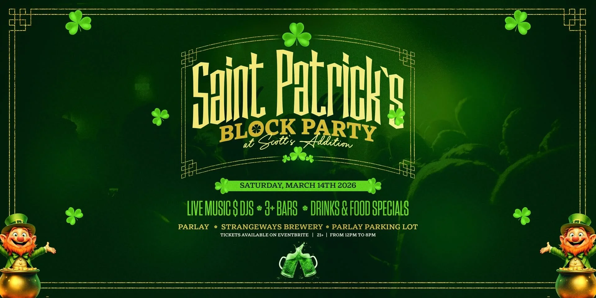 Scott's Addition's Biggest St. Patrick’s Day Celebration