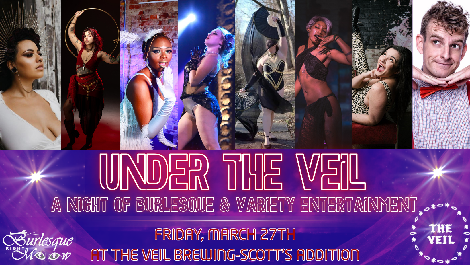 Under The Veil: A Night Of Burlesque and Variety