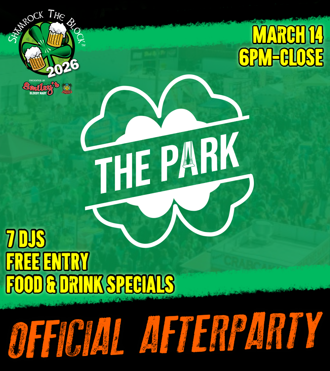 Shamrock the Block Official After Party 
