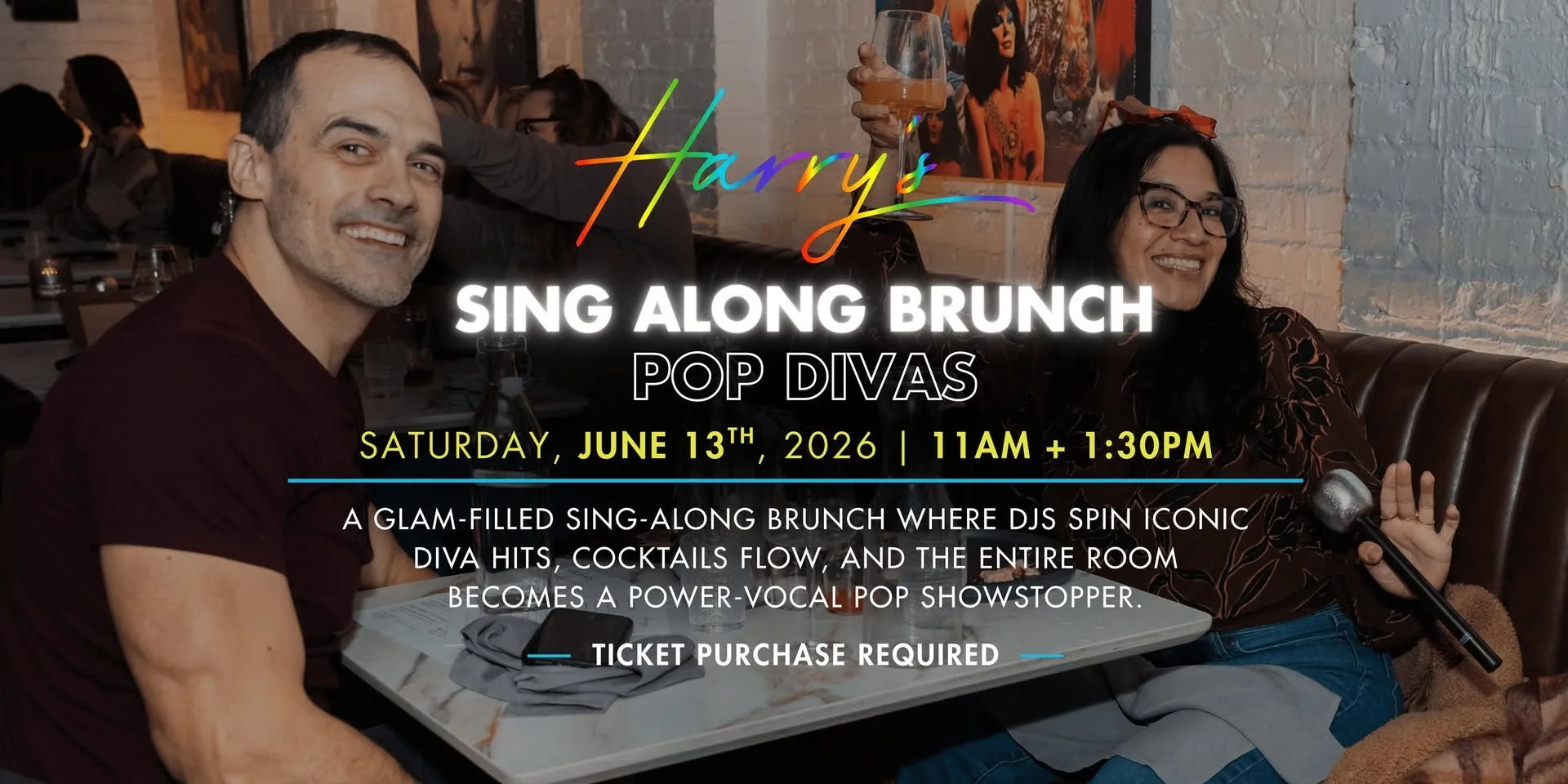 Sing-Along Brunch at Harry's: Pop Diva