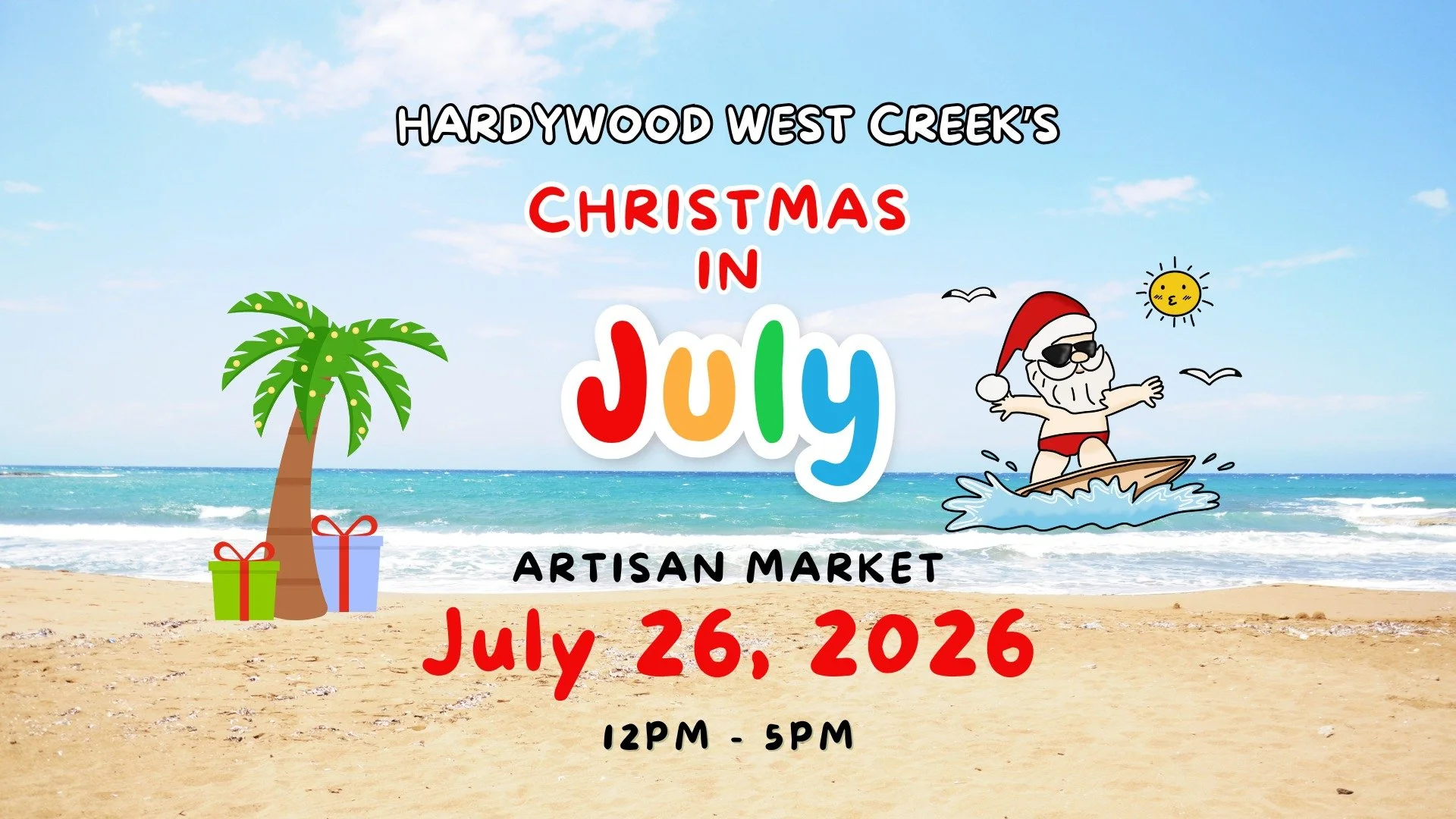 2026 Christmas in July Market