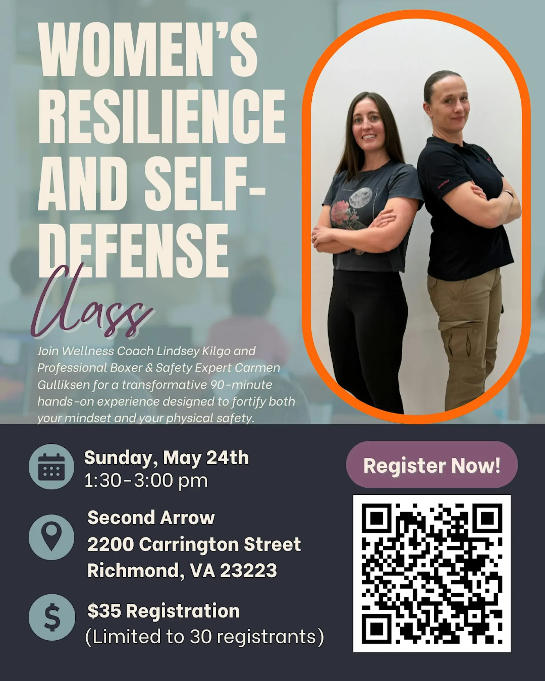 Women's Resilience and Self-Defense Class