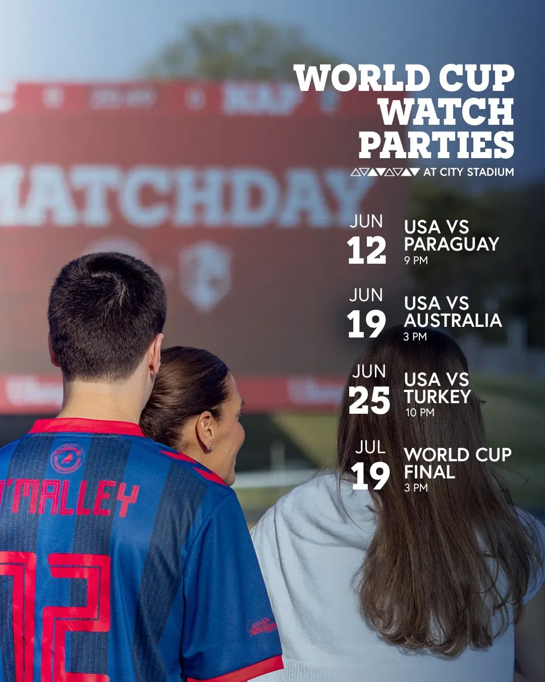 World Cup Watch Party at City Stadium