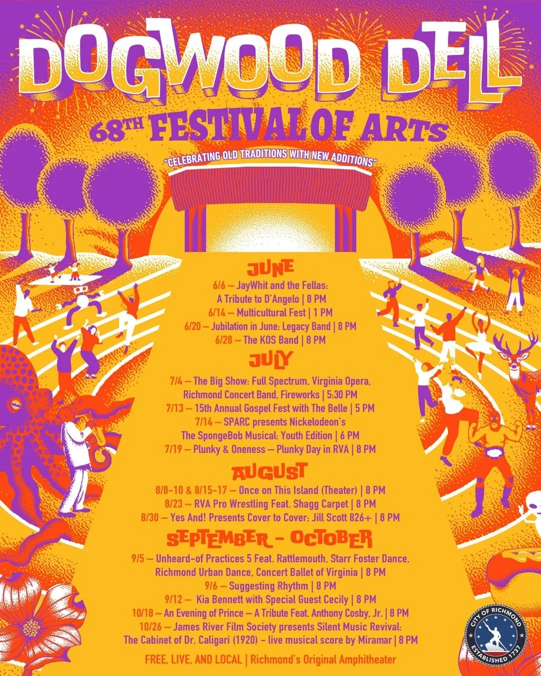 The 68th Festival of Arts at Dogwood Dell: The Big Show