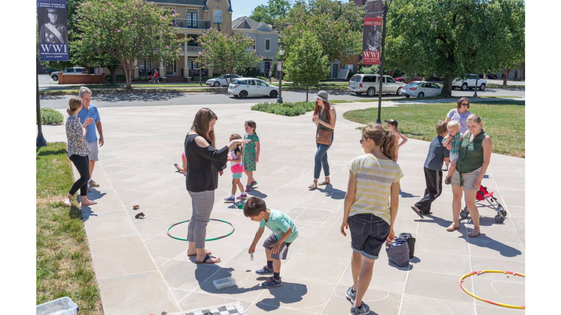 Front Lawn Fun at VMHC
