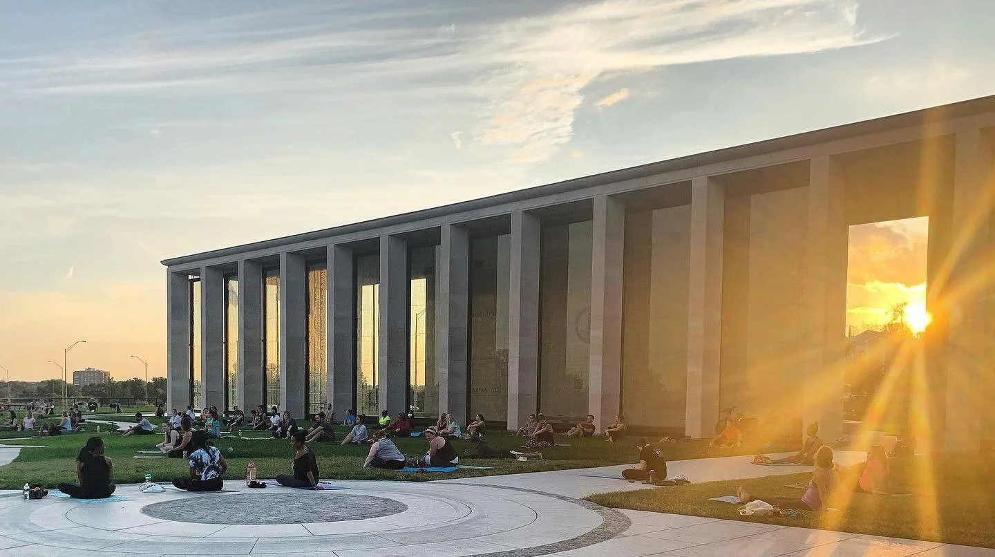 Community Yoga at the VA War Memorial