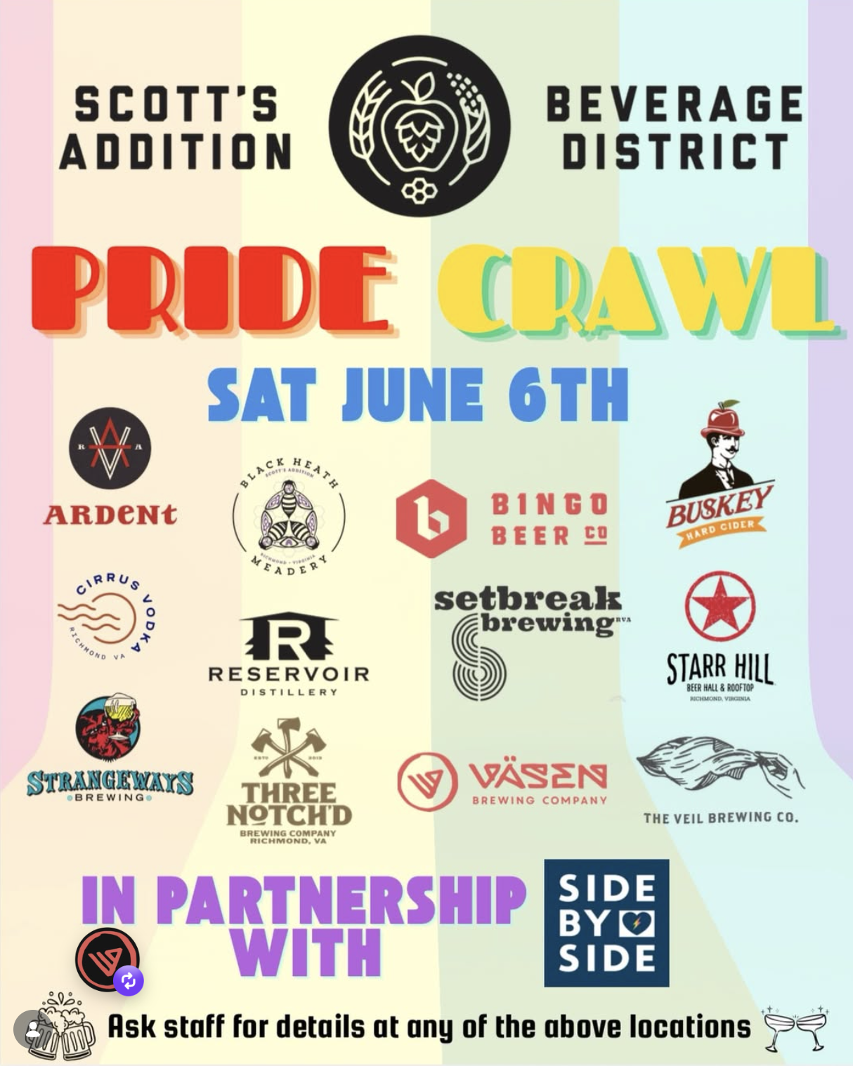 Scott's Addition Pride Crawl
