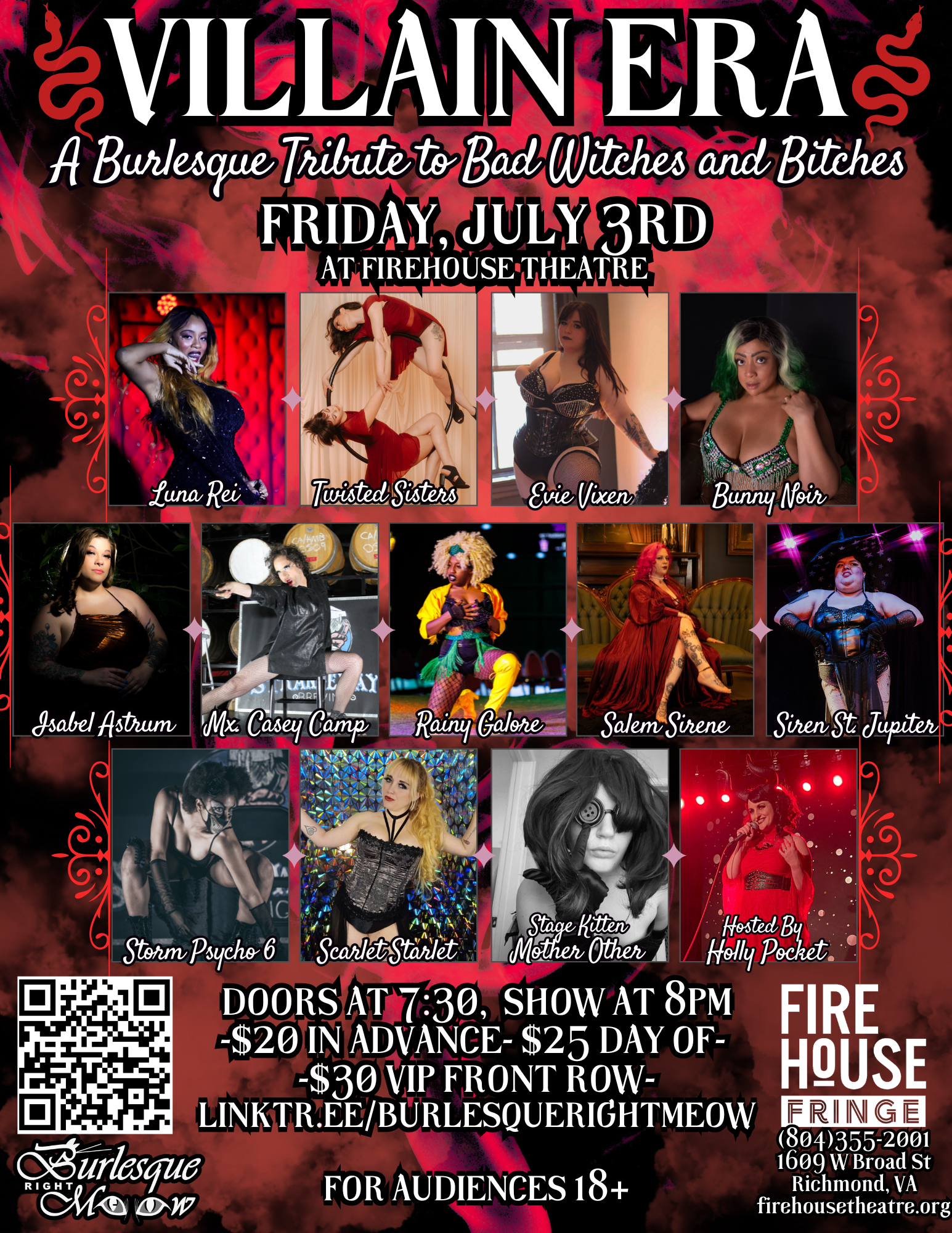 Villian Era: A Burlesque Tribute to Bad Witches and Bitches