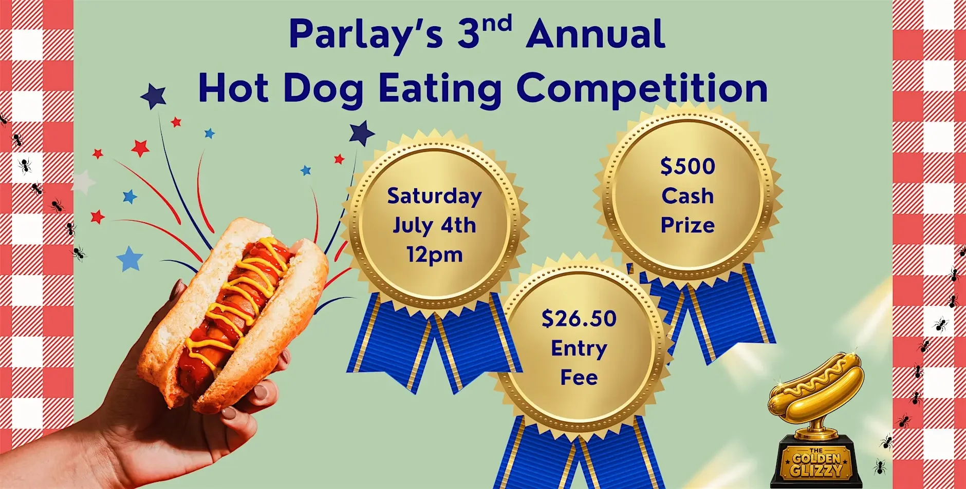 Parlay's 3rd Annual Hot Dog Eating Competition