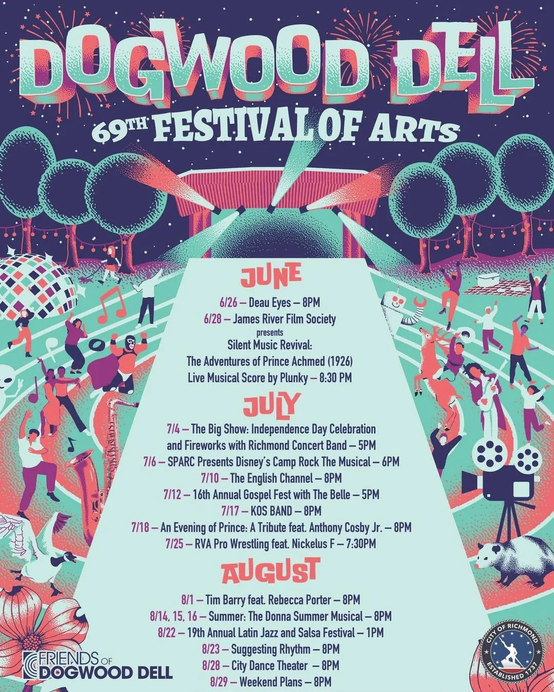 The 69th Festival of Arts at Dogwood Dell: The Big Show
