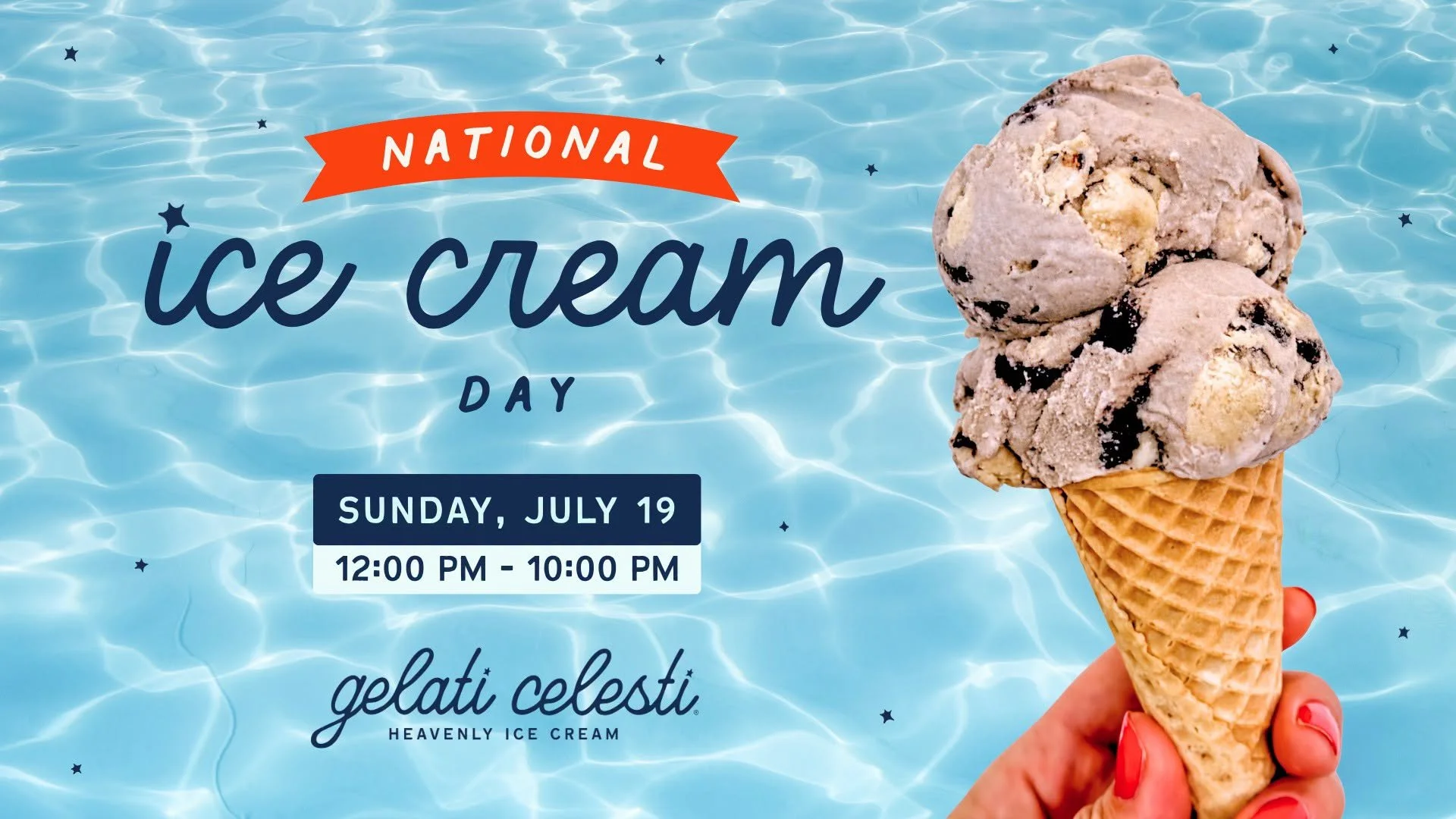 National Ice Cream Day + Free Scoop at Midnight Madness
