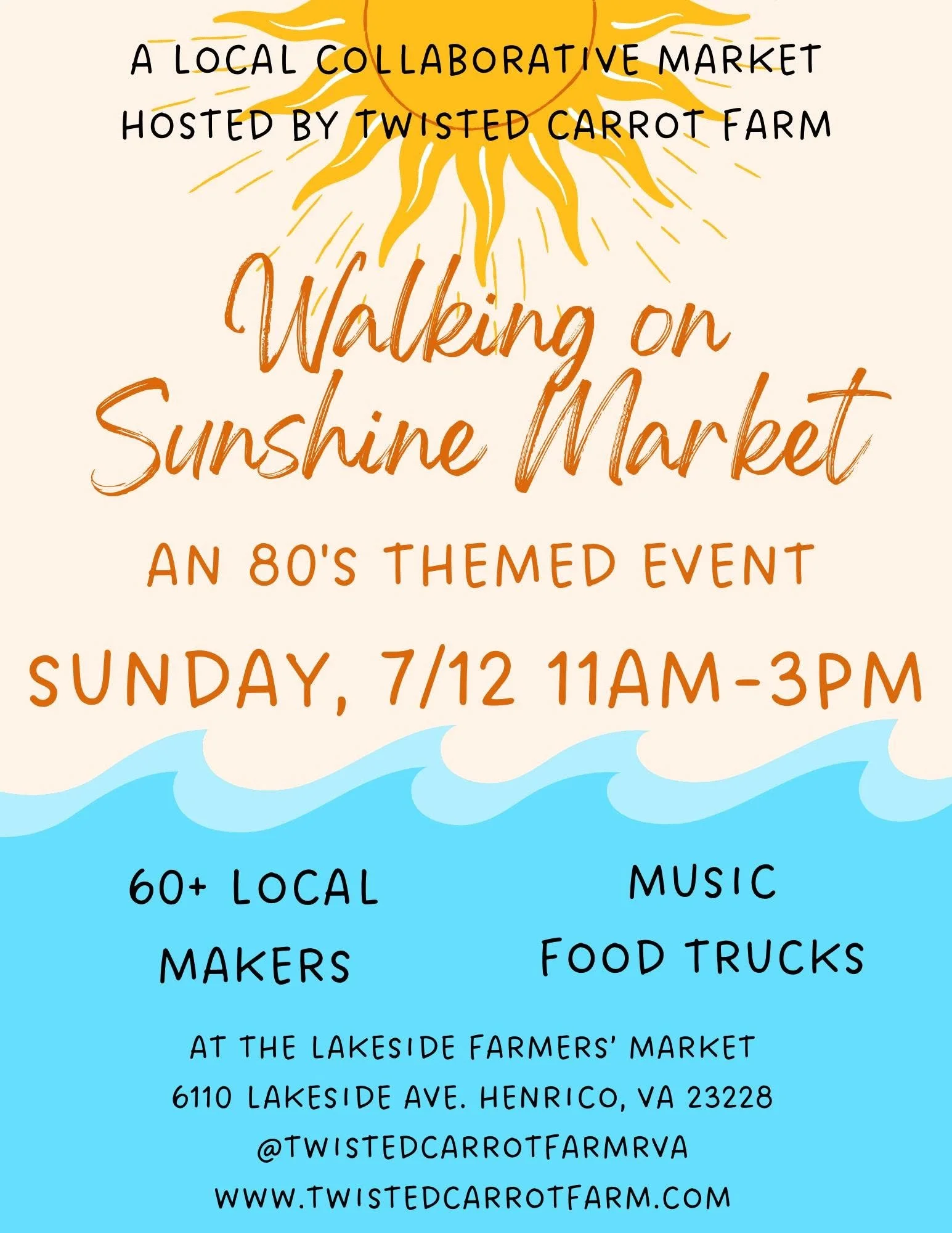 Walking on Sunshine Market