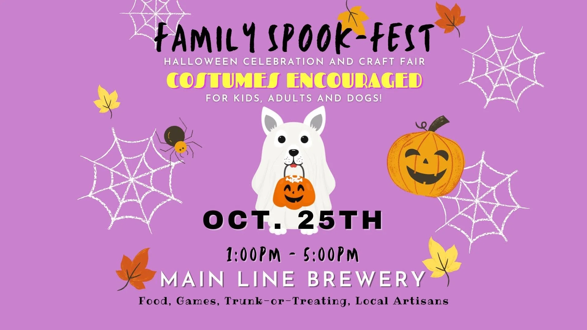FAMILY SPOOKFEST MARKET + TRUNK OR TREAT