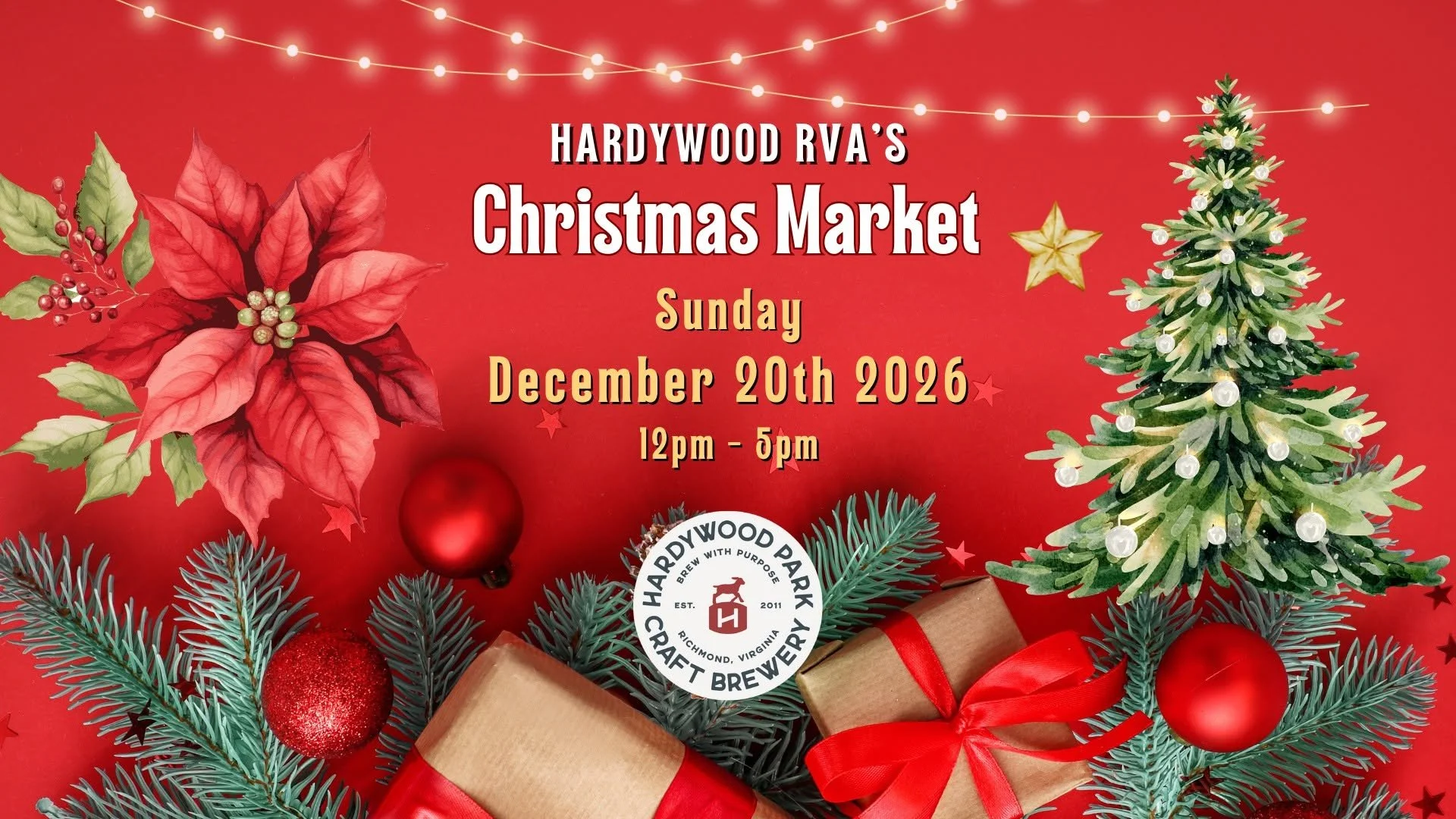 2026 Christmas Market at Hardywood RVA