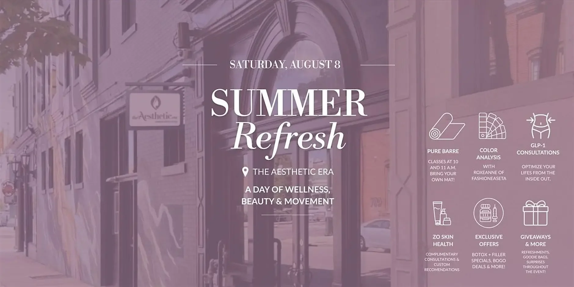 Summer Refresh Open House at The Aesthetic Era