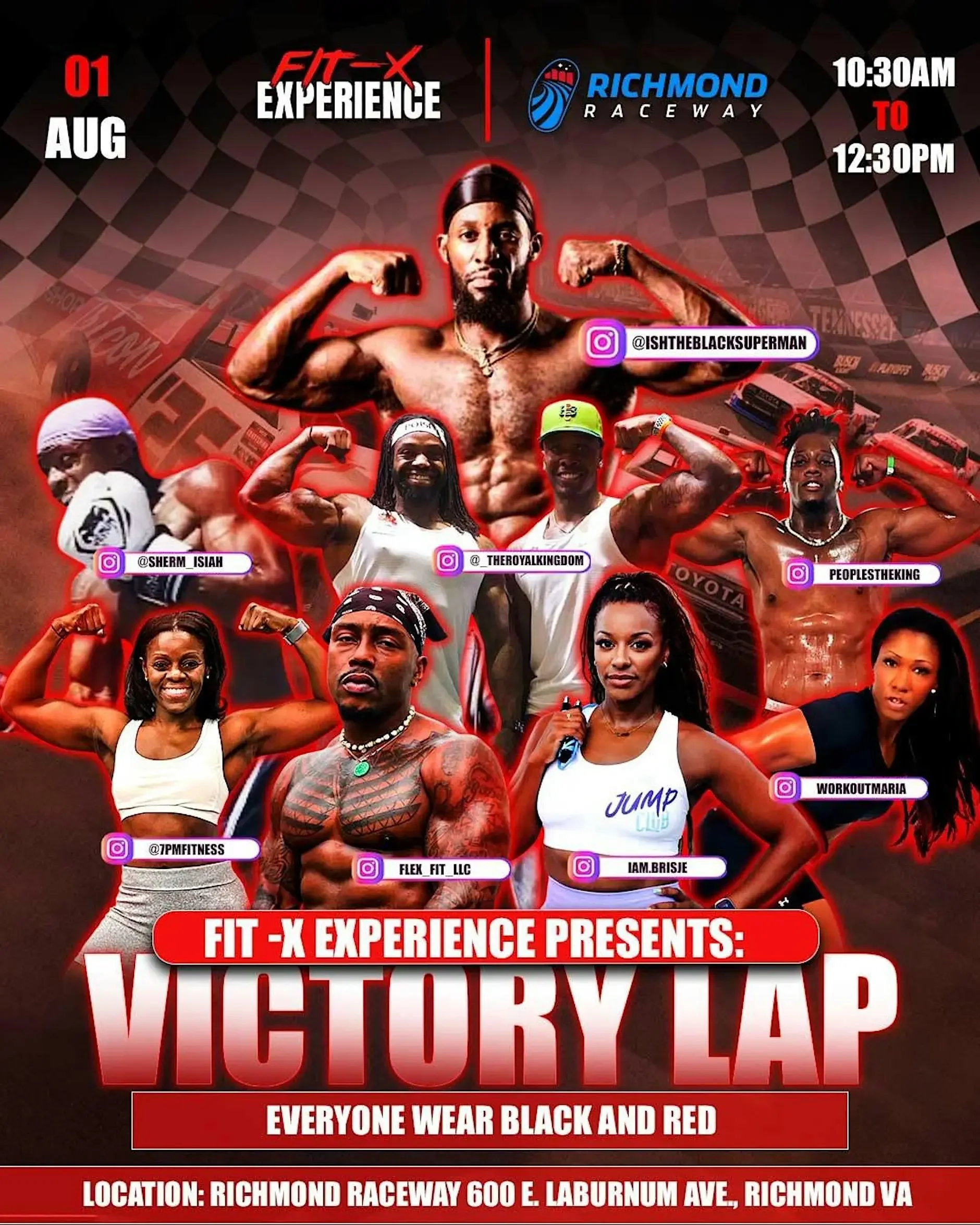 FIT-X EXPERIENCE PRESENTS: VICTORY LAP RICHMOND RACEWAY