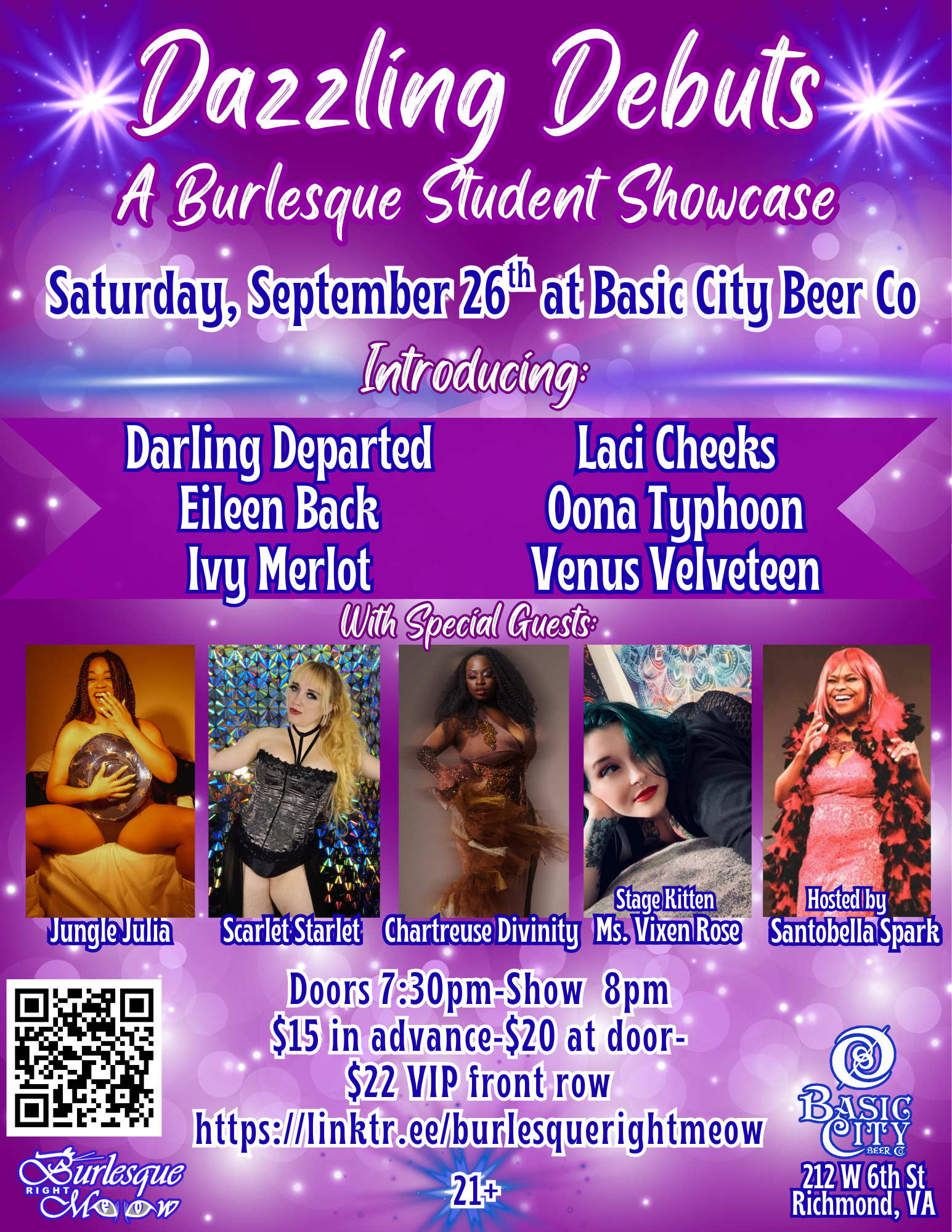 Dazzling Debuts: A Burlesque Student Showcase