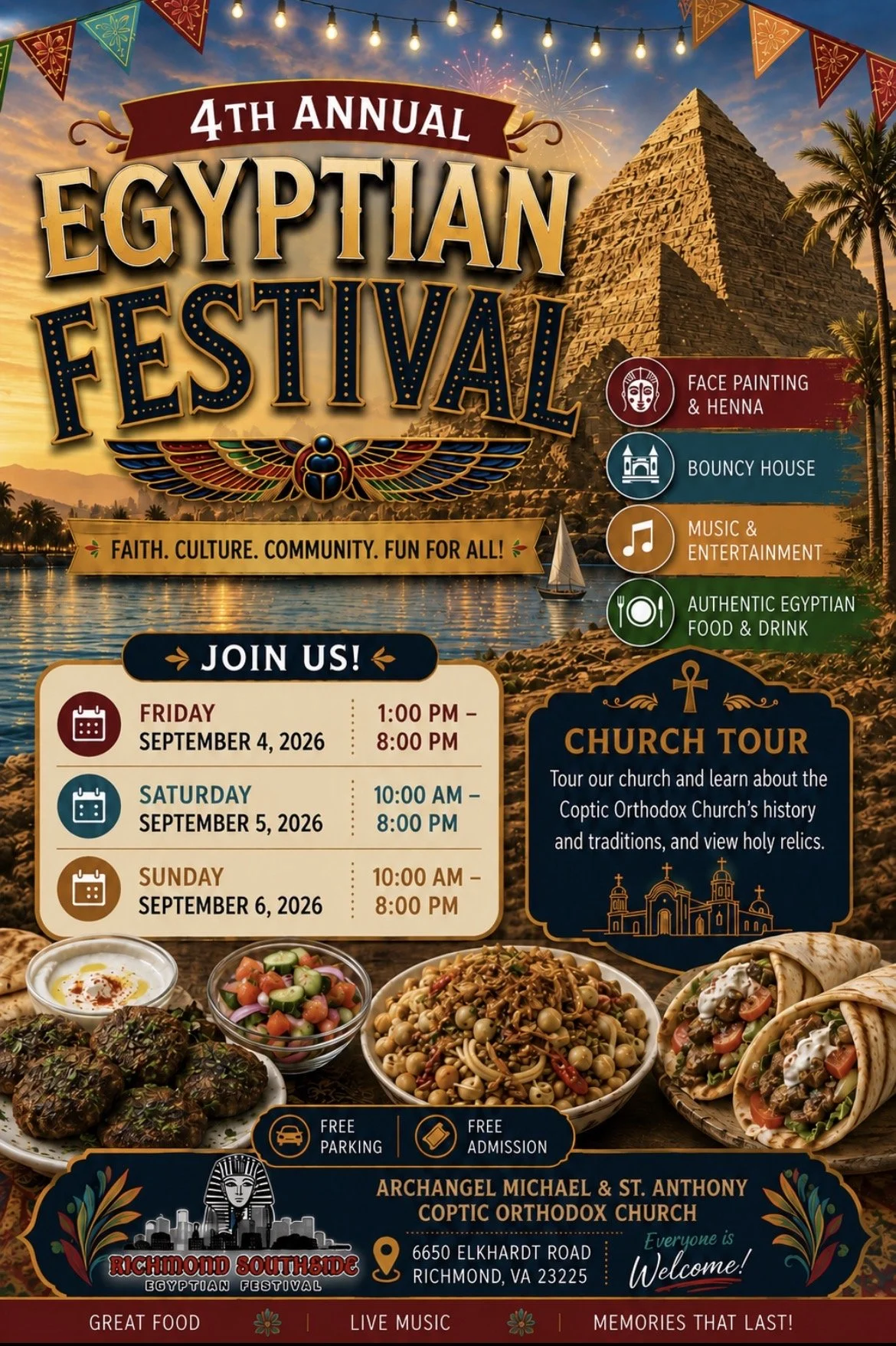 4th Annual Egyptian Festival