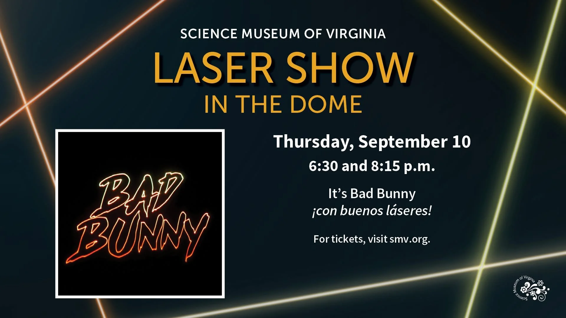 Laser Show: Bad Bunny