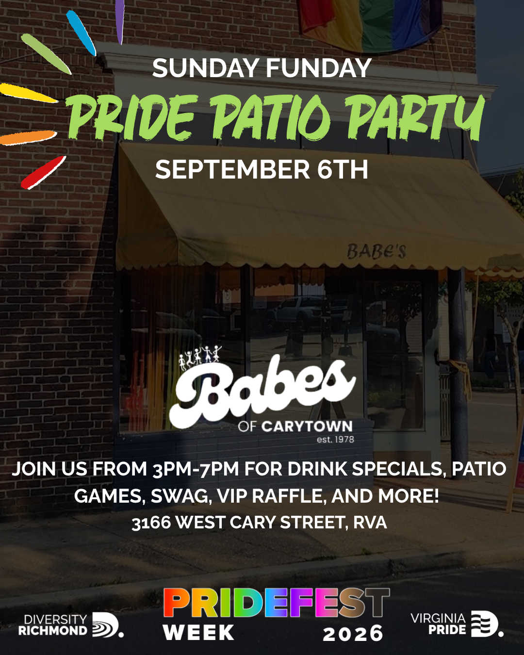 Pride Patio Party at Babes