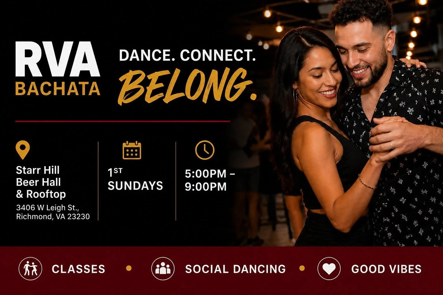 RVA Bachata Sunday - Starr Hill (Labor Day Edition)