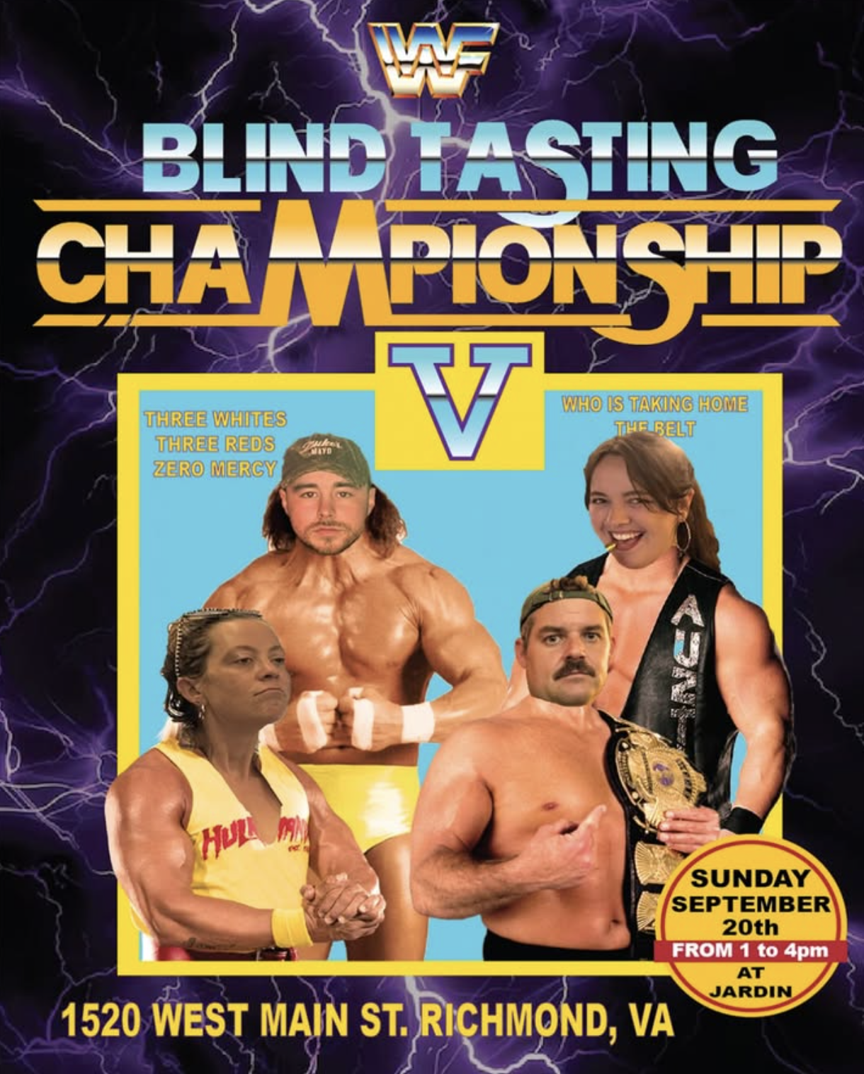 BLIND TASTING CHAMPIONSHIP at Jardin
