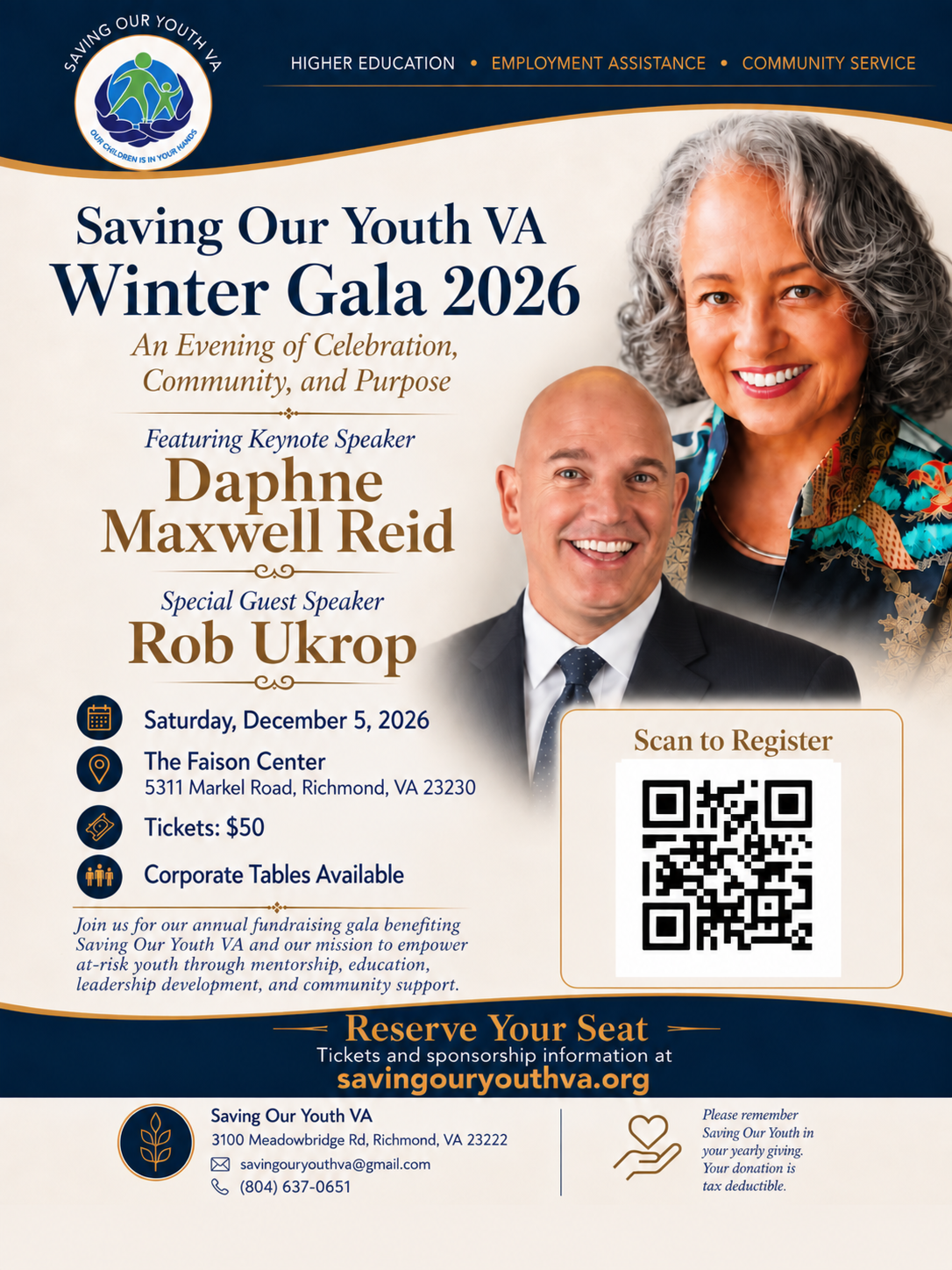 Saving Our Youth Winter Gala