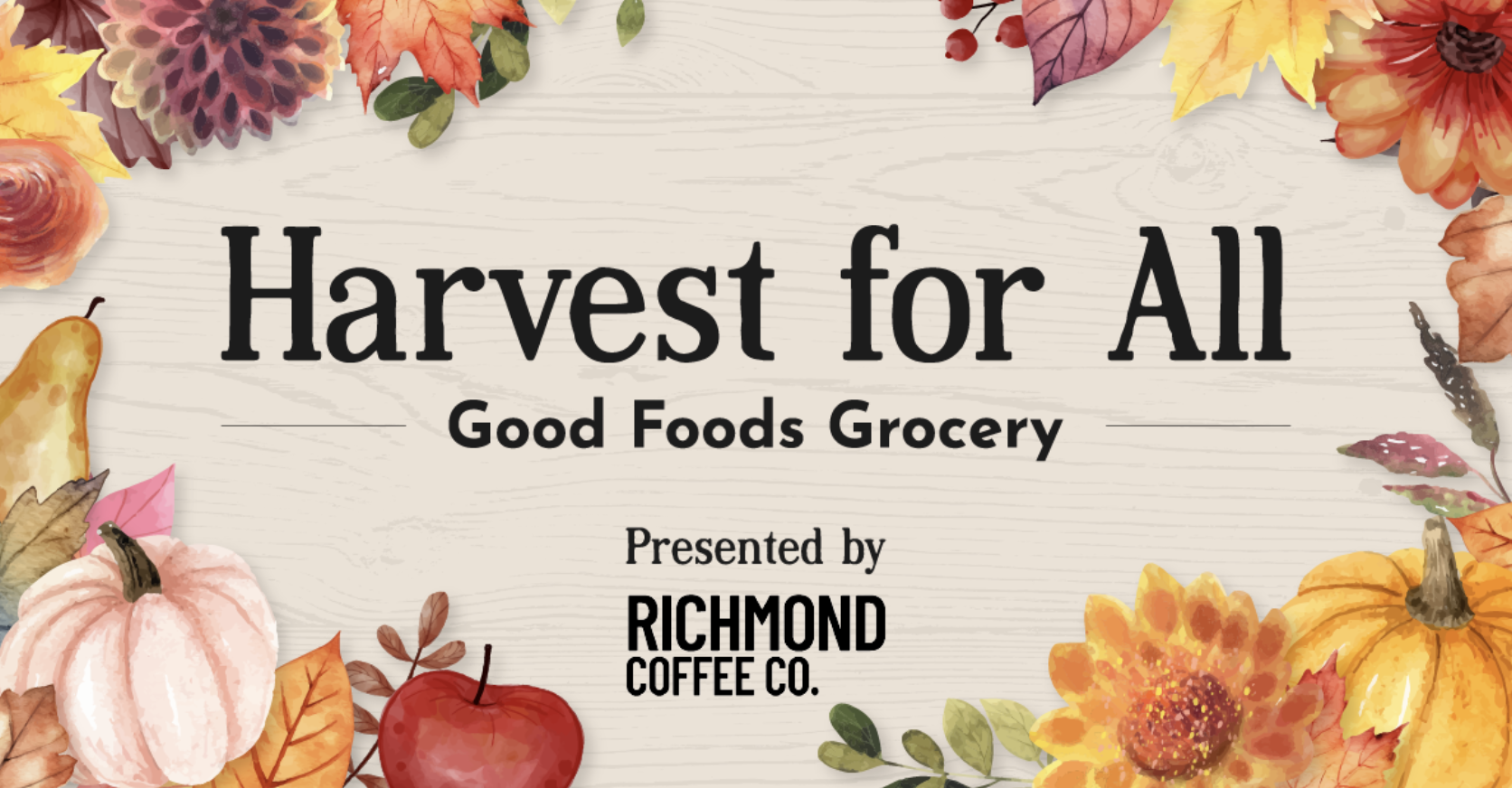 2026 Harvest For All
