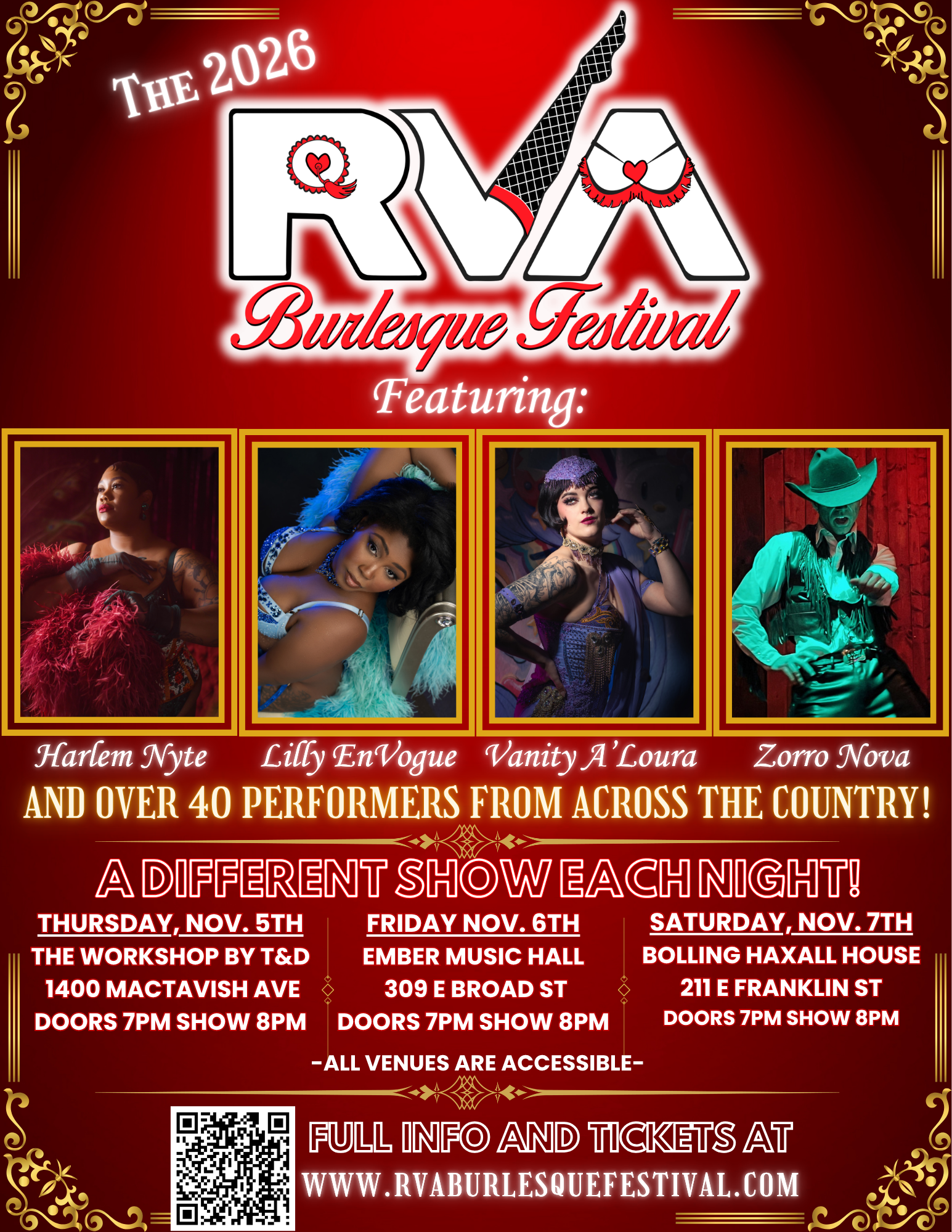 2026 RVA Burlesque Festival