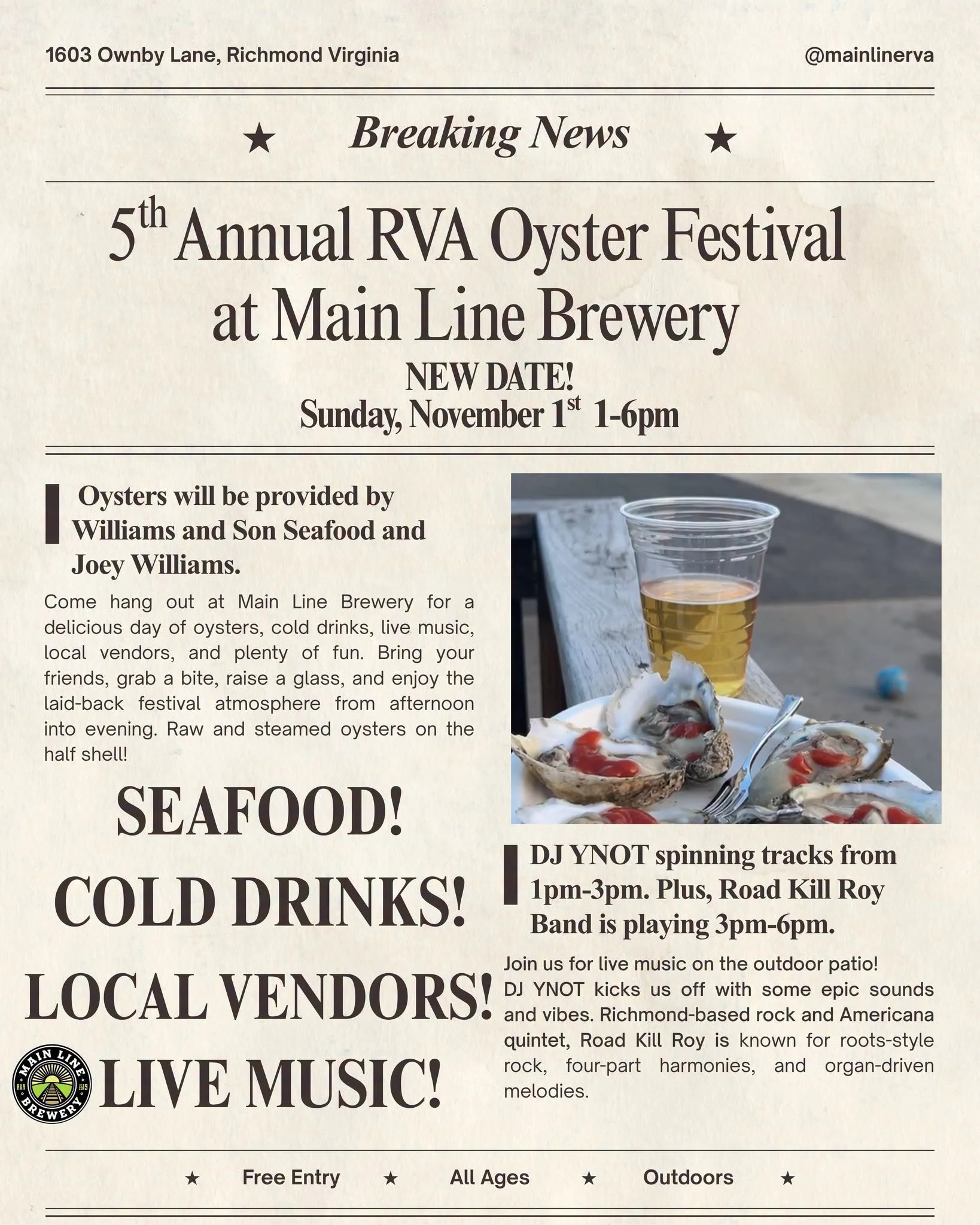 5th Annual Oyster Festival
