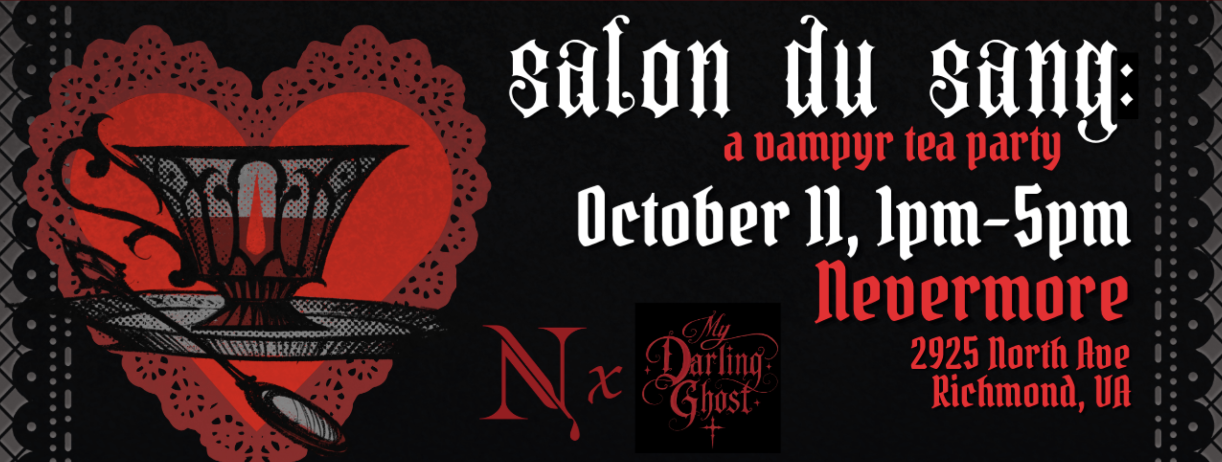 “Salon du Sang” A Vampyr Tea Party