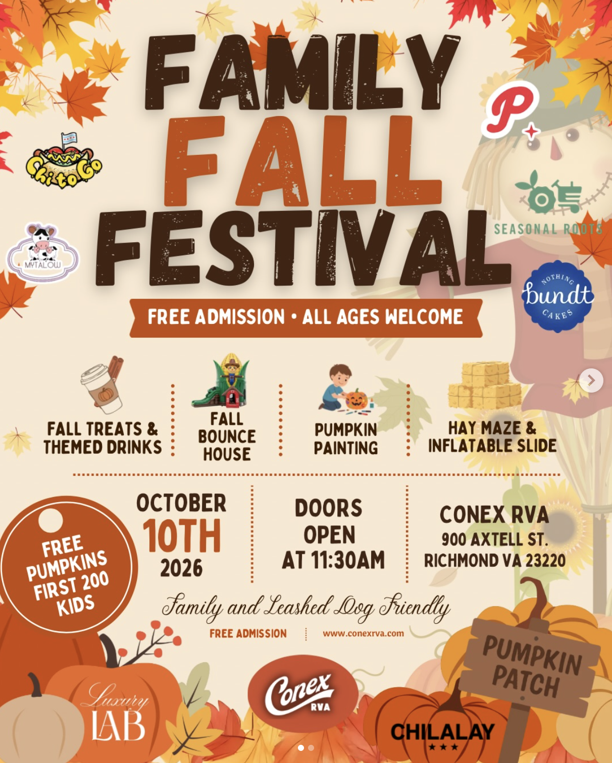 Family Fall Festival at Conex