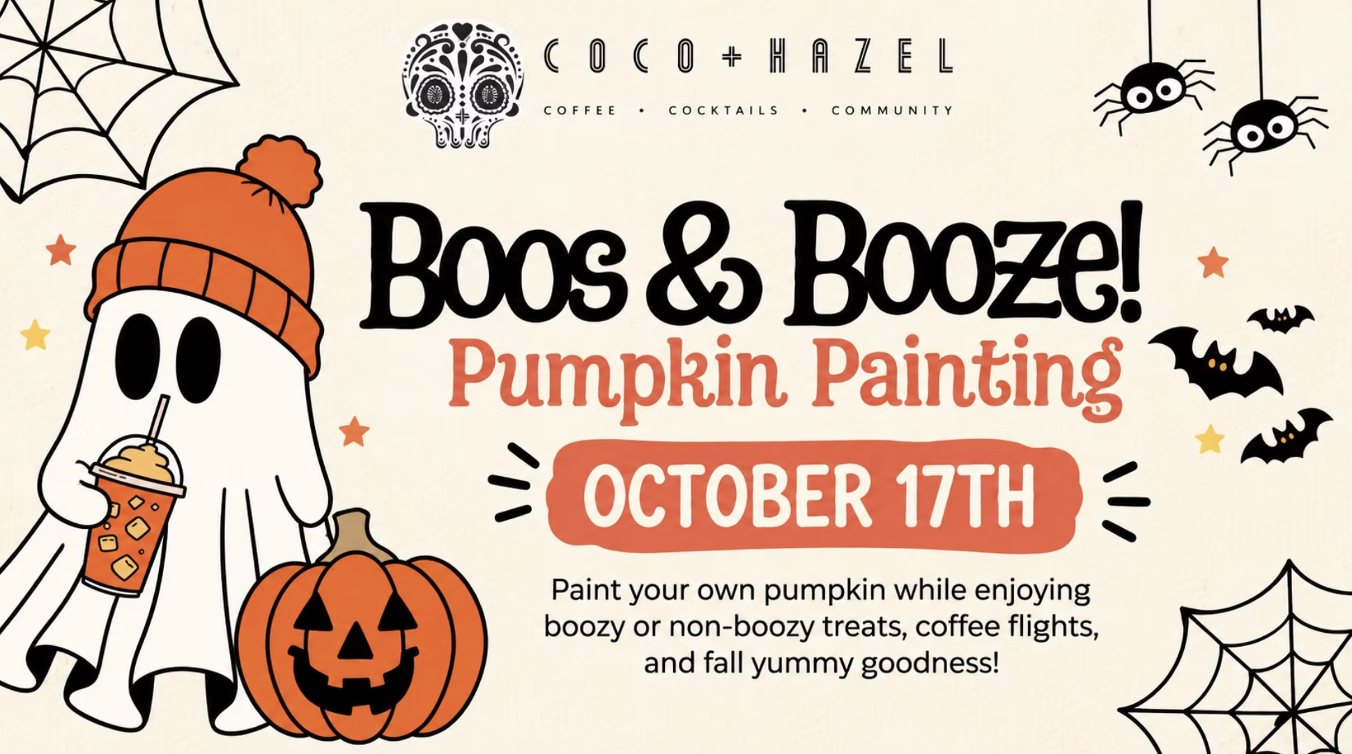 Boos &amp; Booze at Coco + Hazel