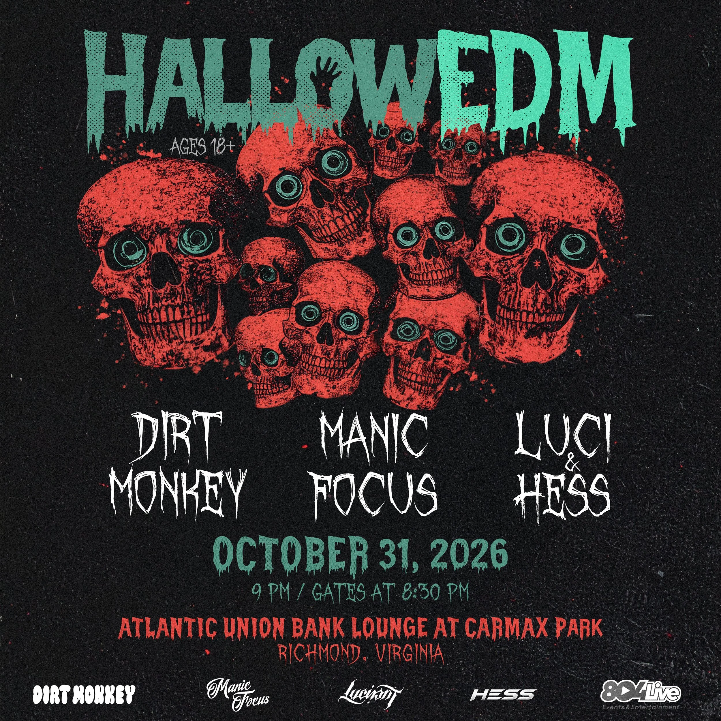 Dirt Monkey &amp; Manic Focus with special guests Luci &amp; HESS