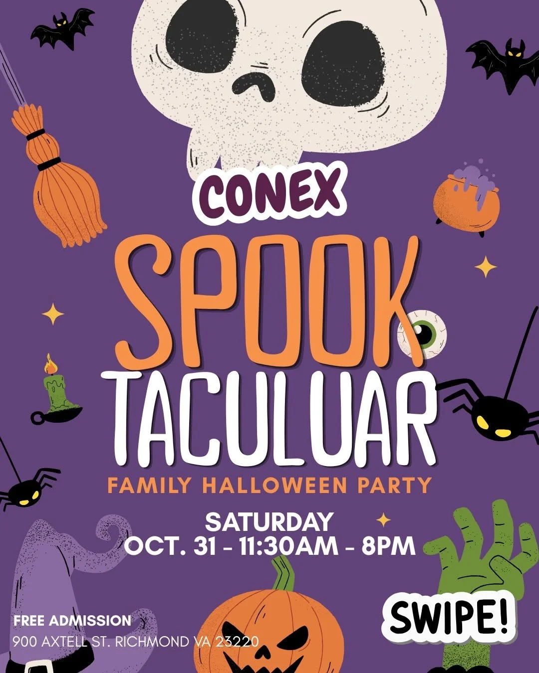 CONEX SPOOKTACULAR!