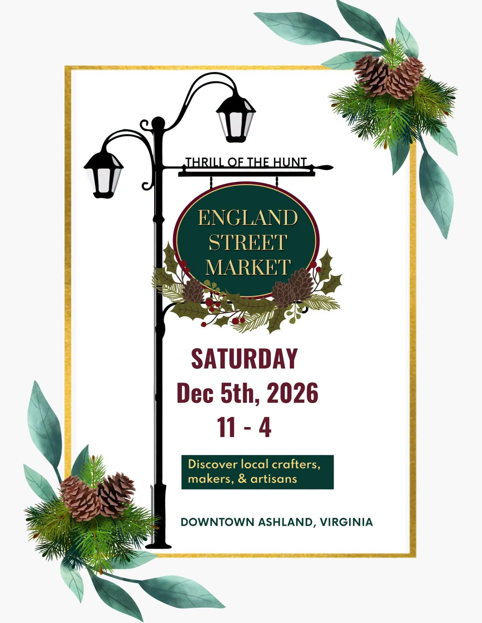 England Street Christmas Market 